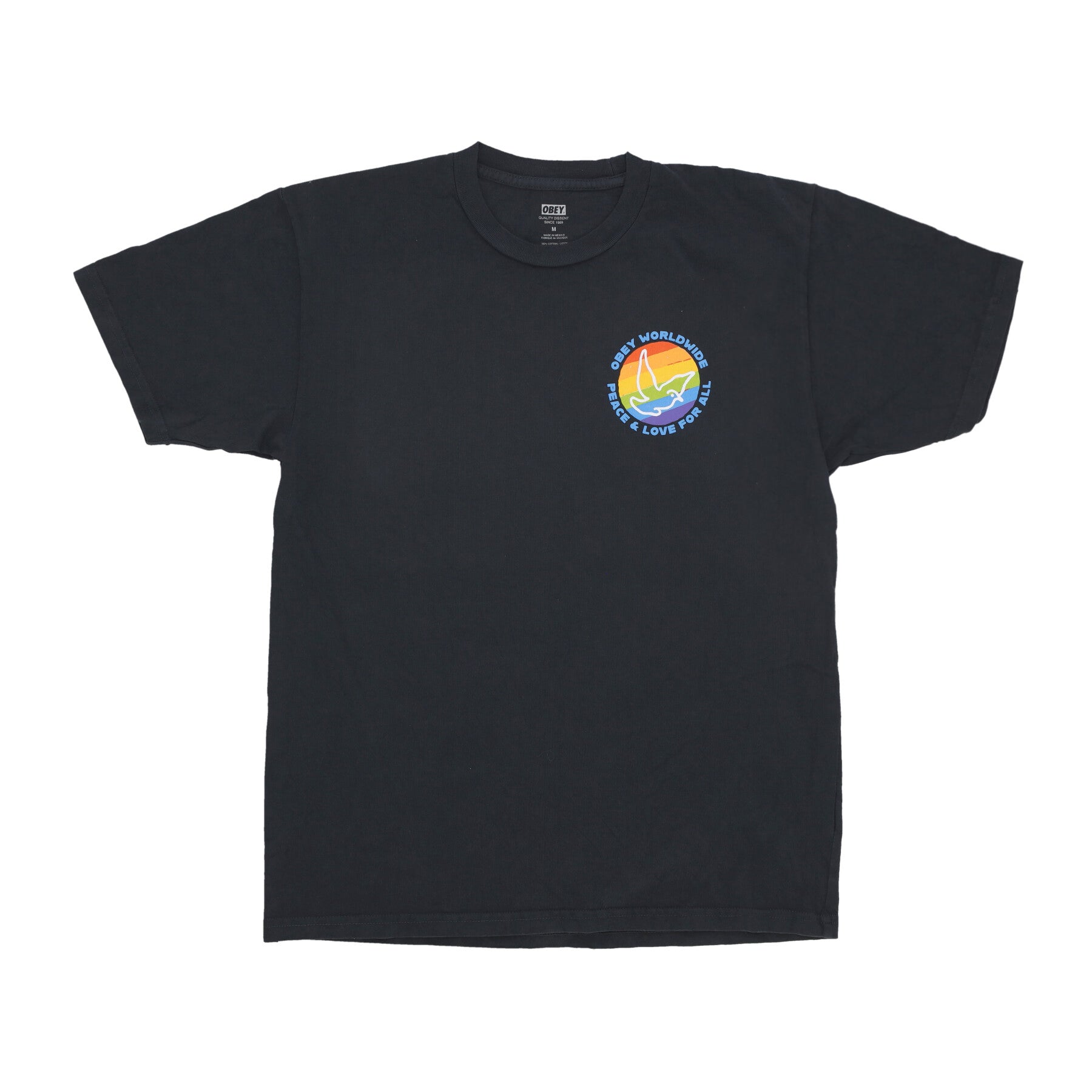 Maglietta Uomo Peace &love Pigment Classic Tee Pigment Vintage Black 163813791