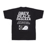 Maglietta Uomo Peace Program Heavy Weight Classic Tee Vintage Black 166913704