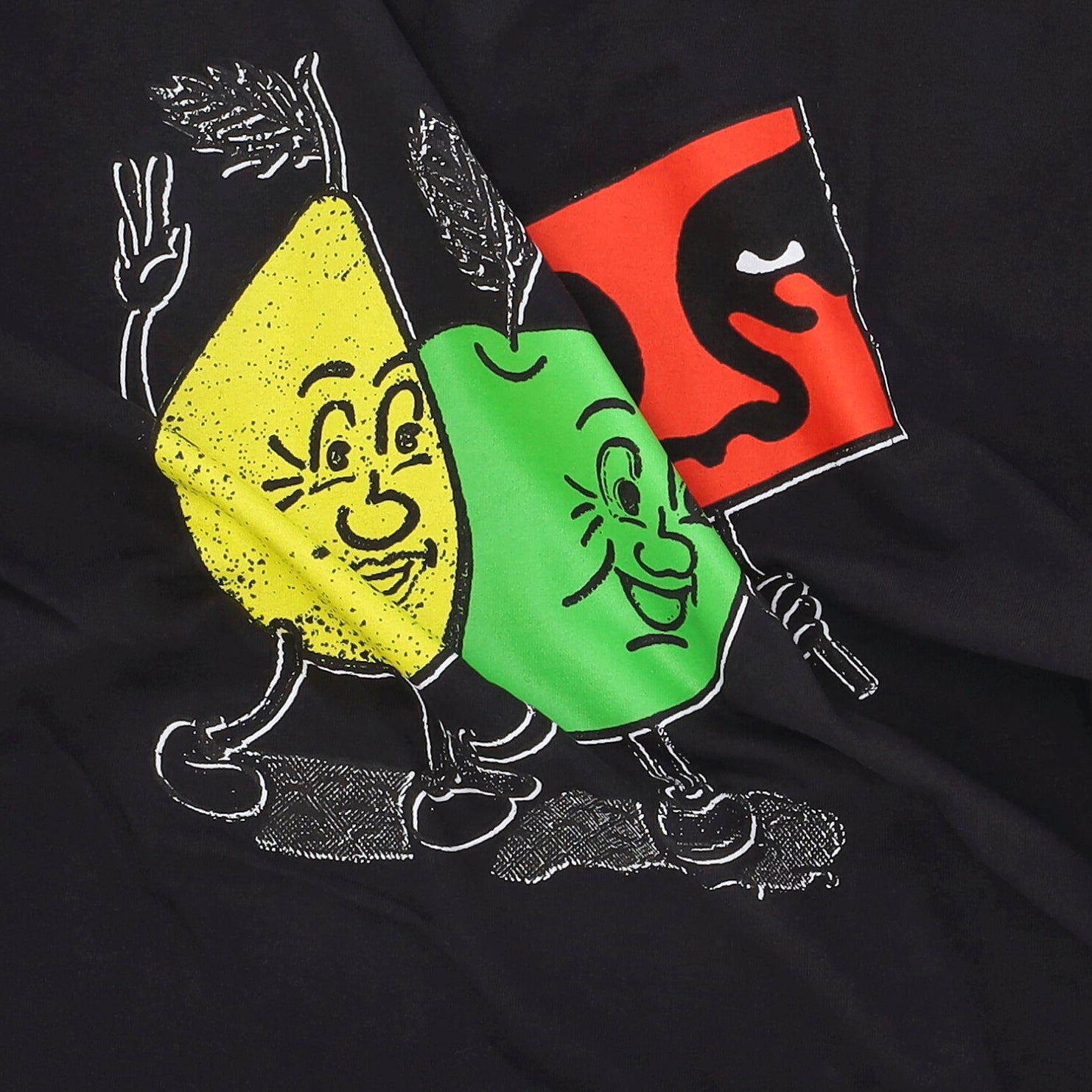 Maglietta Uomo Peaceful Protest Heavy Weight Classic Tee Vintage Black 166913703