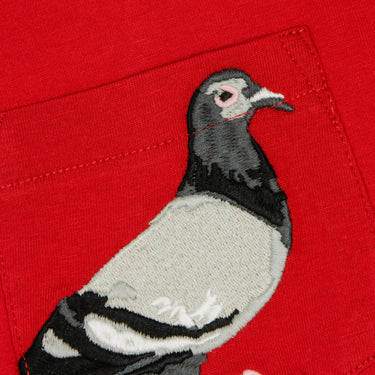 Maglietta Uomo Pigeon Pocket Tee Black 2009C6212