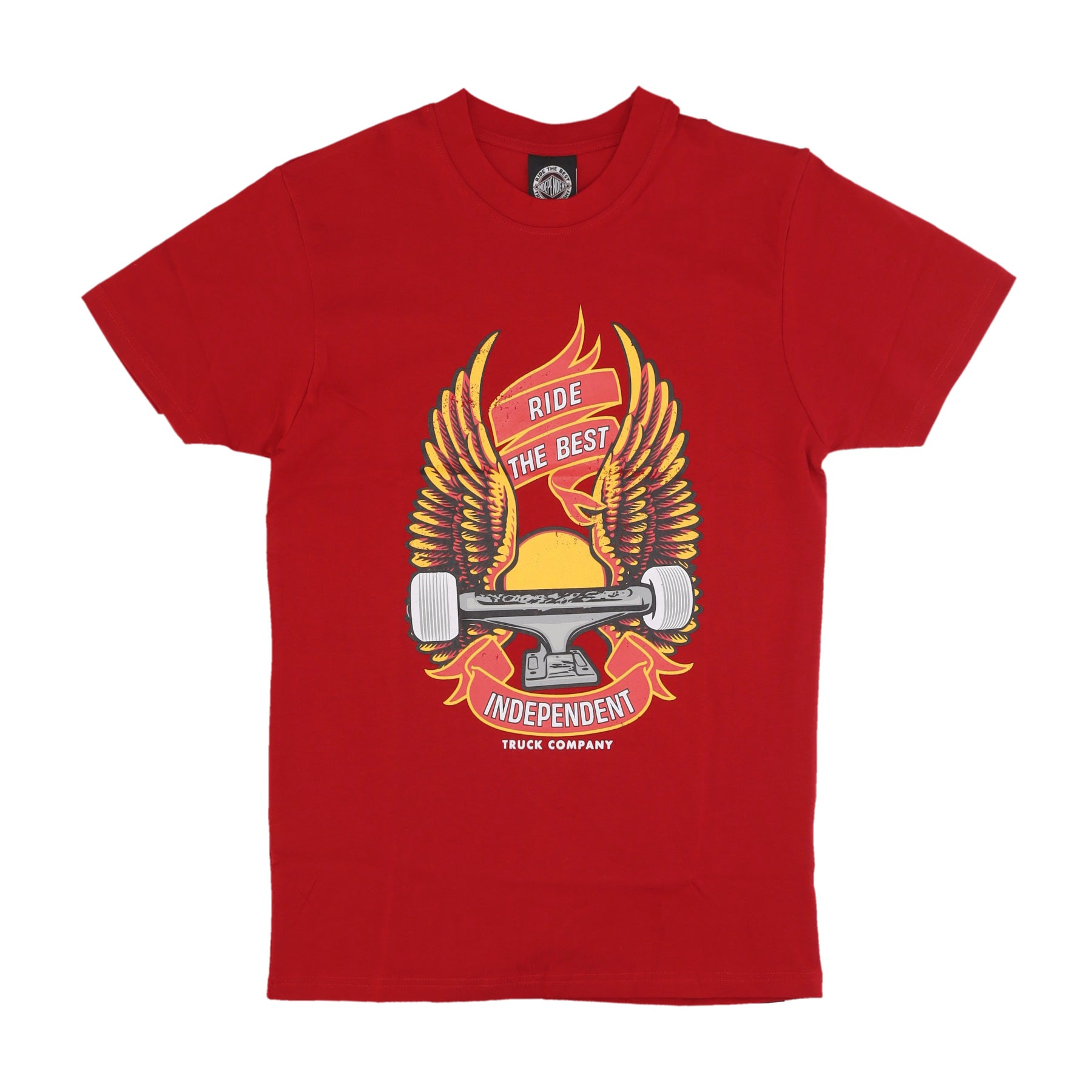 Maglietta Uomo Ride Free Tee Cardinal Red INA-TEE-7107