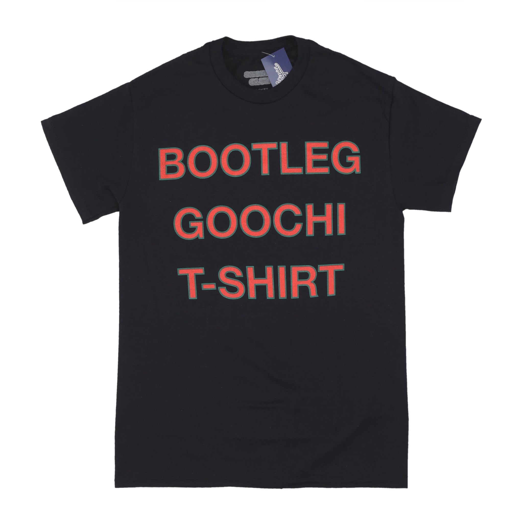 Maglietta Uomo Secret Club Bootleg Goochi Tee Black 399001970