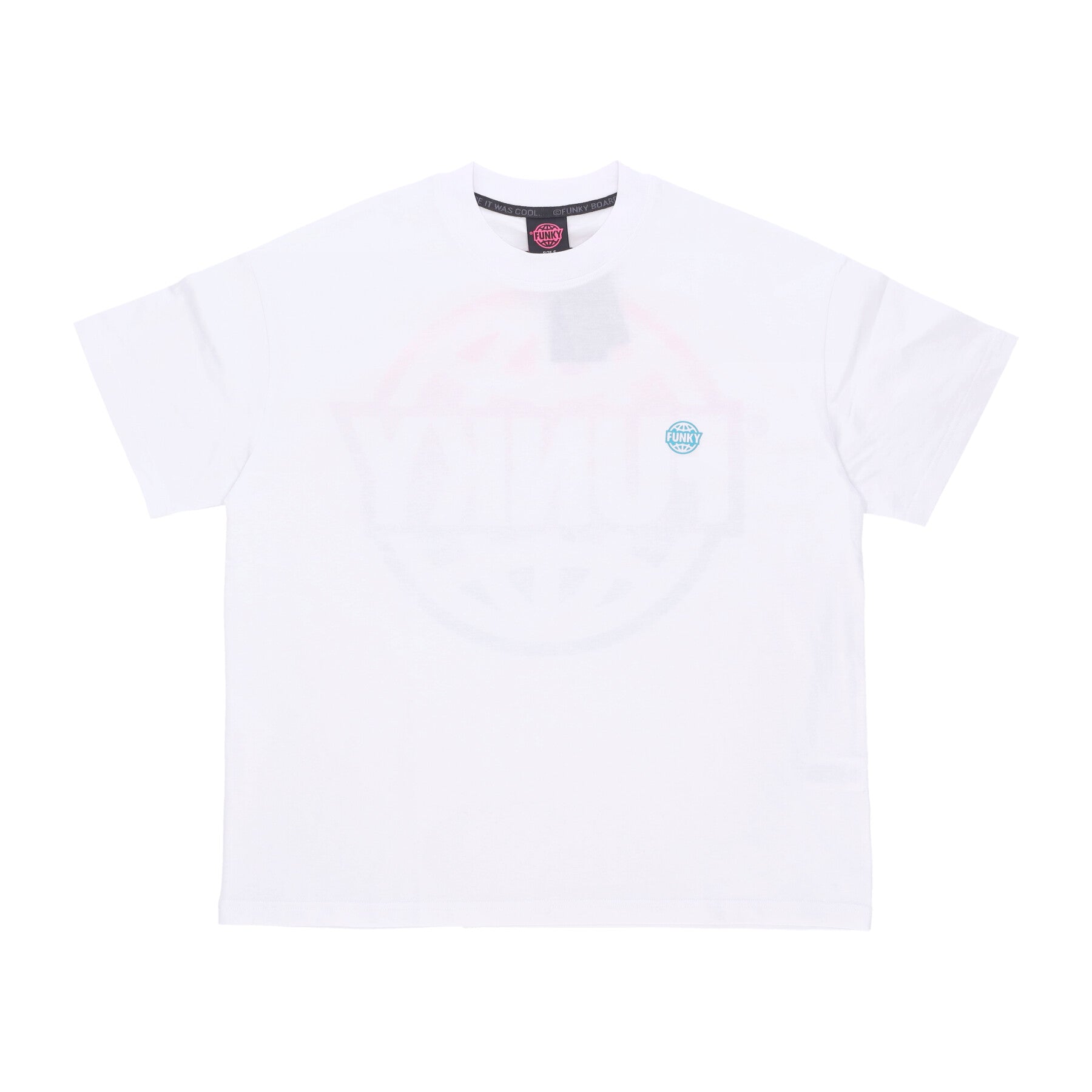 Maglietta Uomo Shade Logo Tee White FNKSS24202