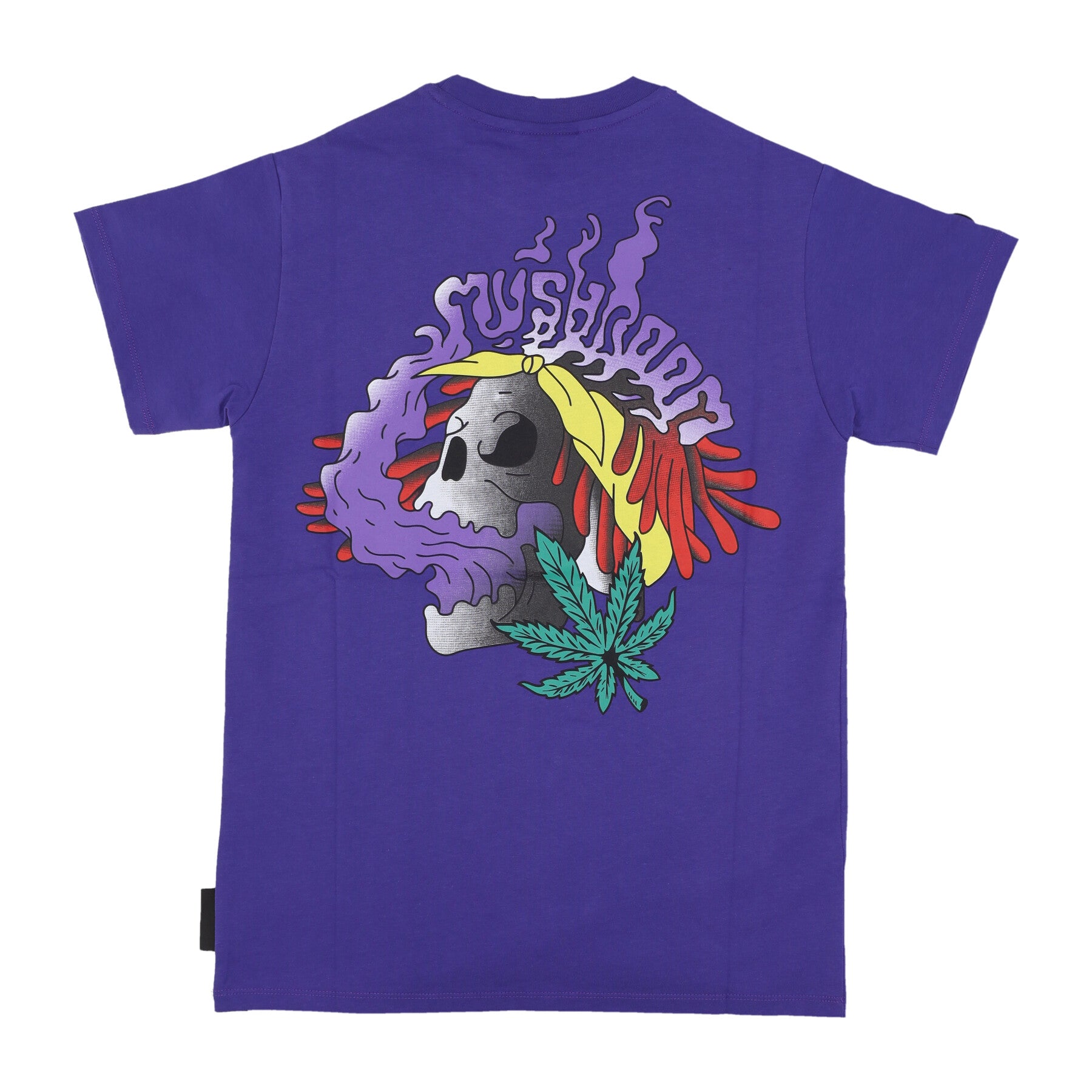 Maglietta Uomo Skull Liquid Tee Purple 23FWMU13015-35