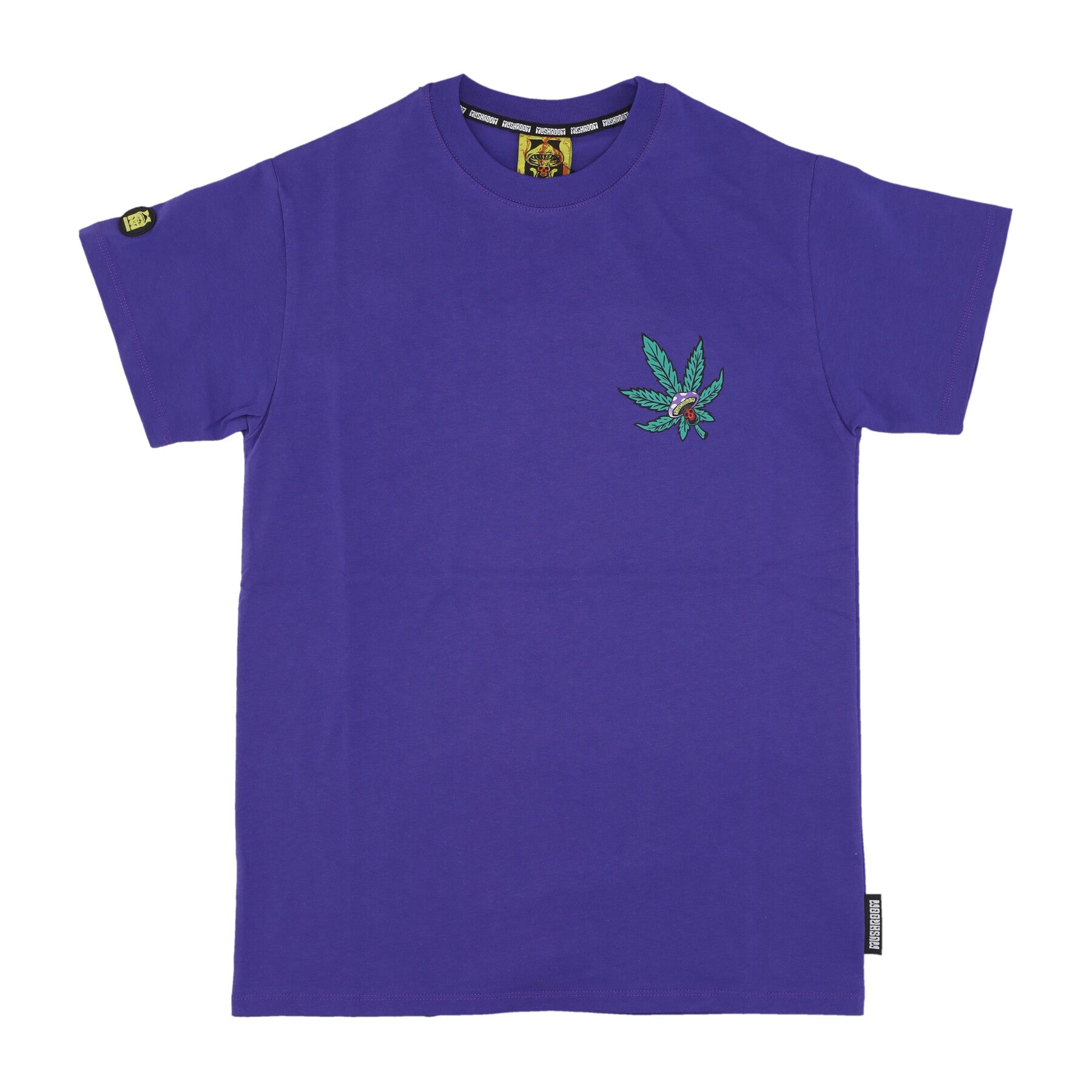 Maglietta Uomo Skull Liquid Tee Purple 23FWMU13015-35