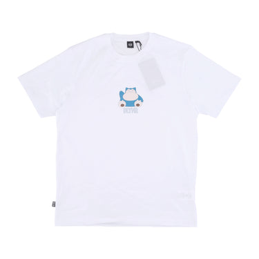 Maglietta Uomo Snorlax Tee X Pokemon White TS670-TT-02