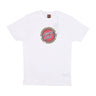 Maglietta Uomo Speed Mfg Dot Front Tee White SCA-TEE-10683