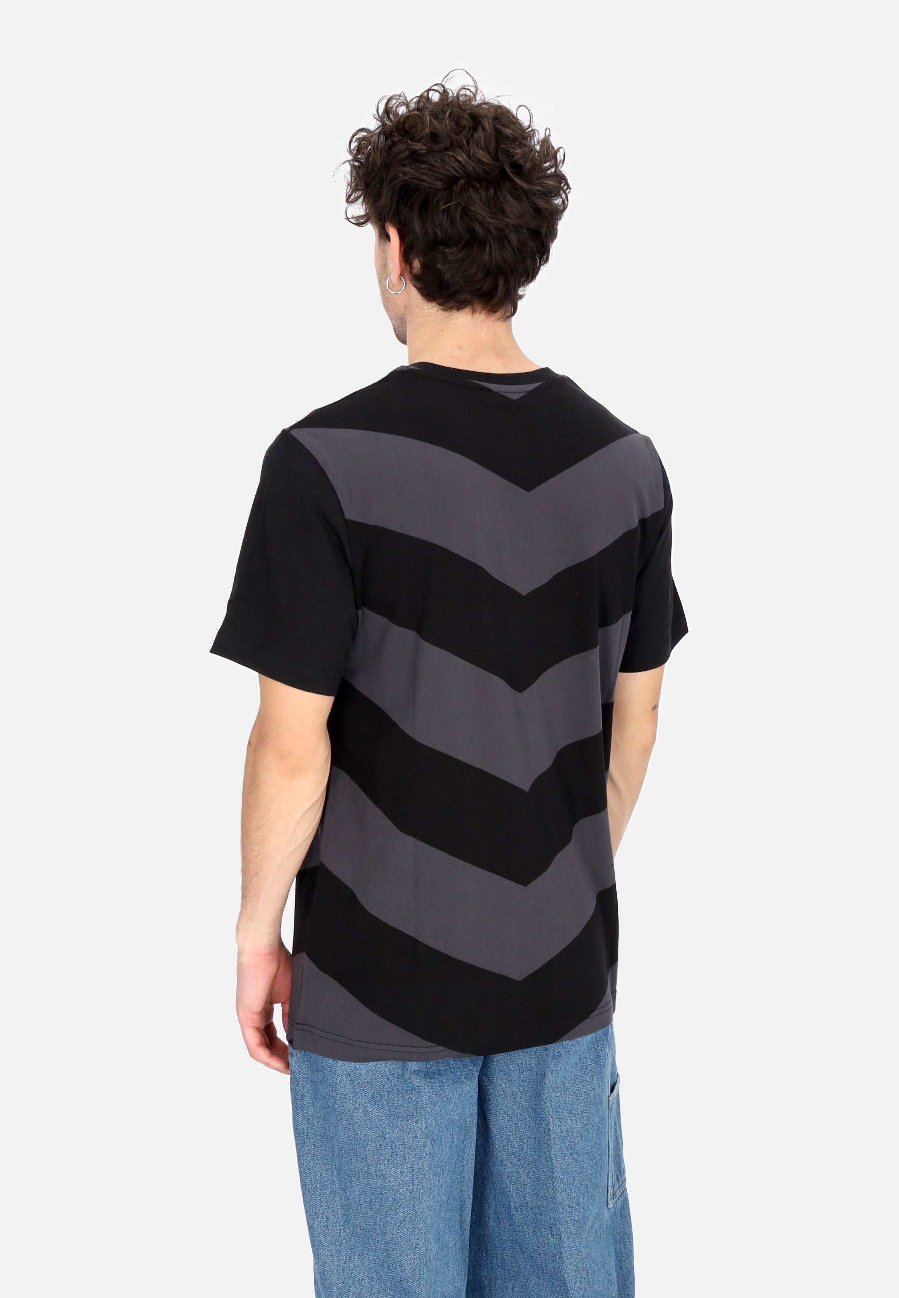 Maglietta Uomo Sportswear All Over Print Air Tee Black HF5526-010