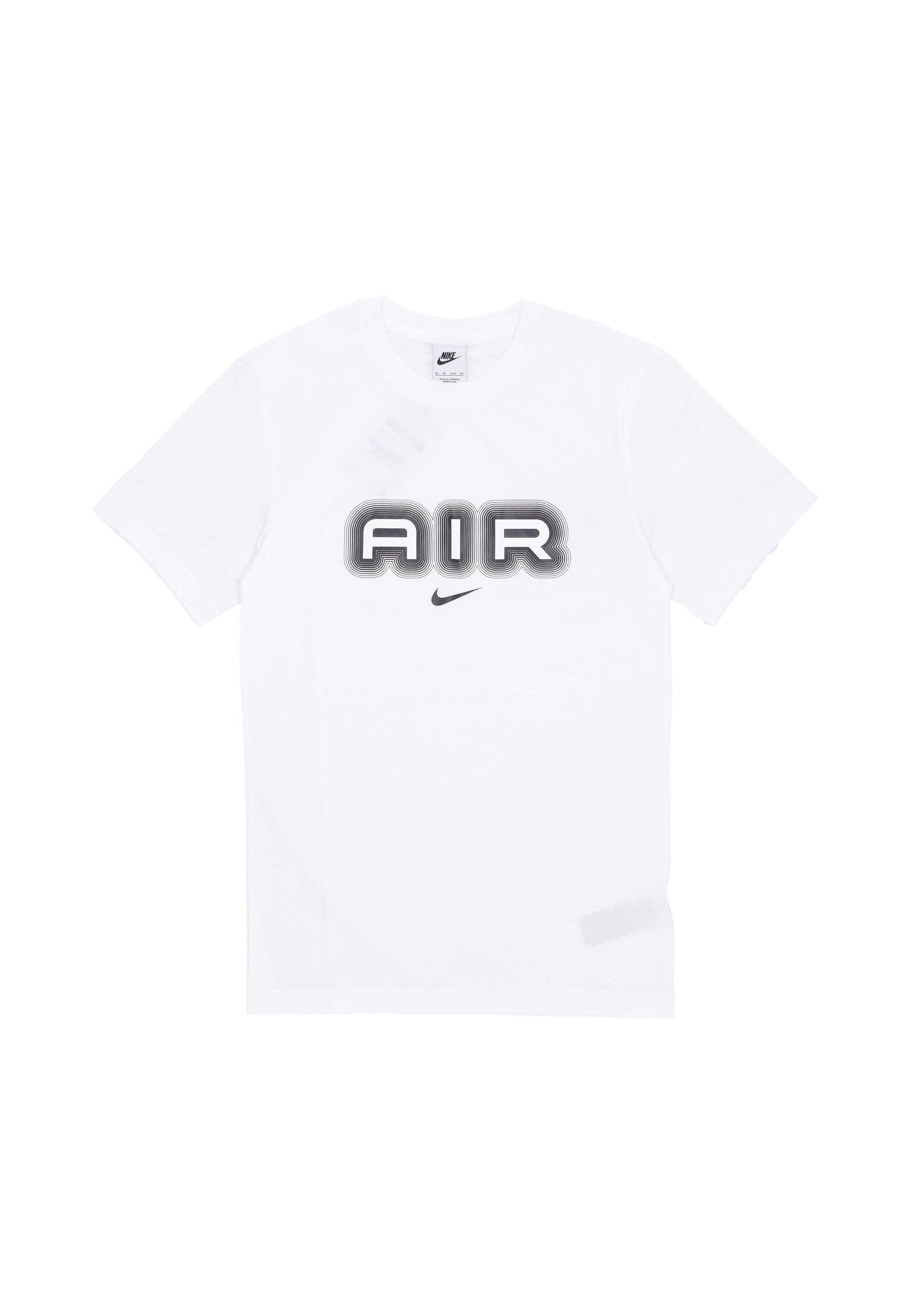 Maglietta Uomo Sportswear Sw Air Graphic Tee White/black HM0185-100