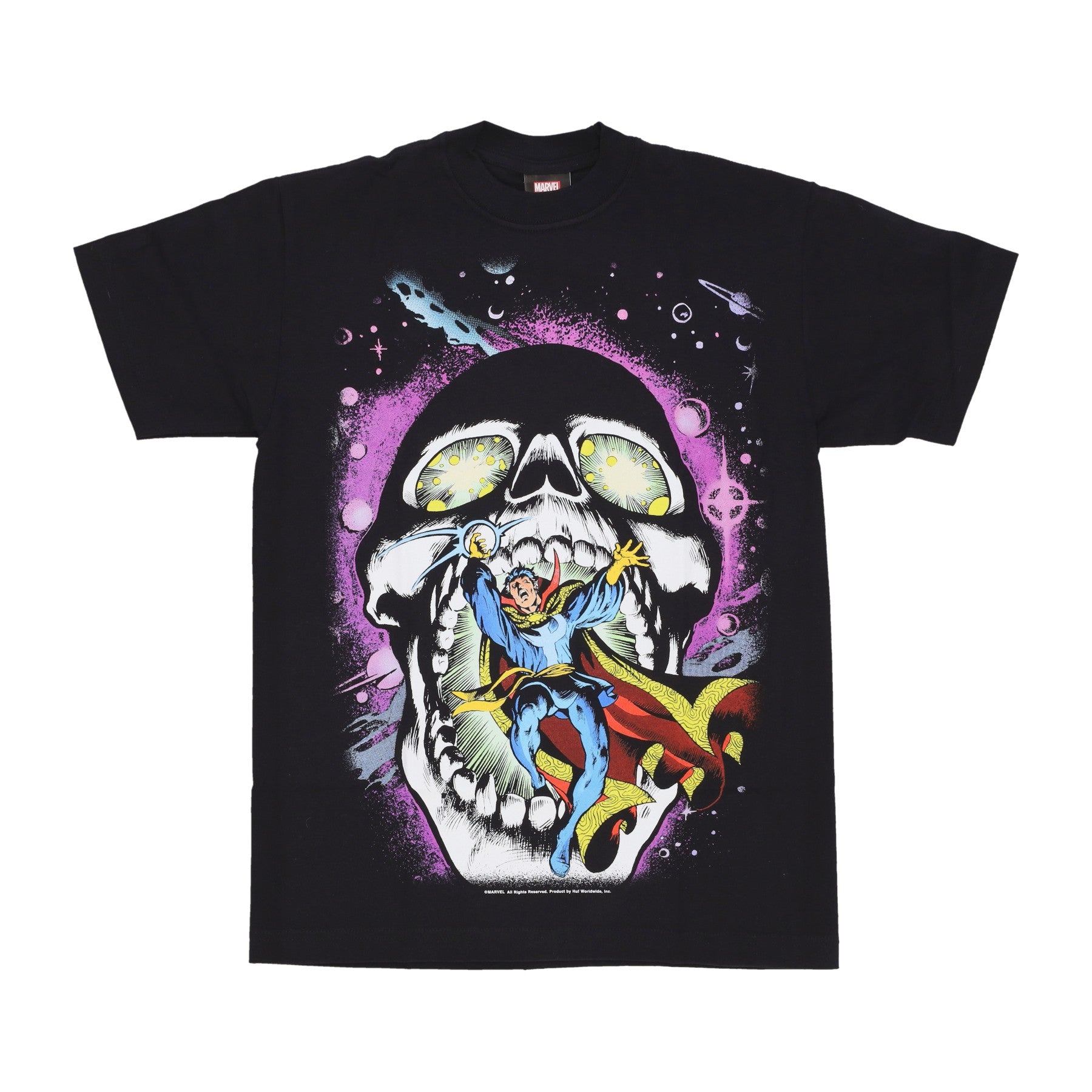 Maglietta Uomo Strange Skull Tee X Avengers Black TS02197