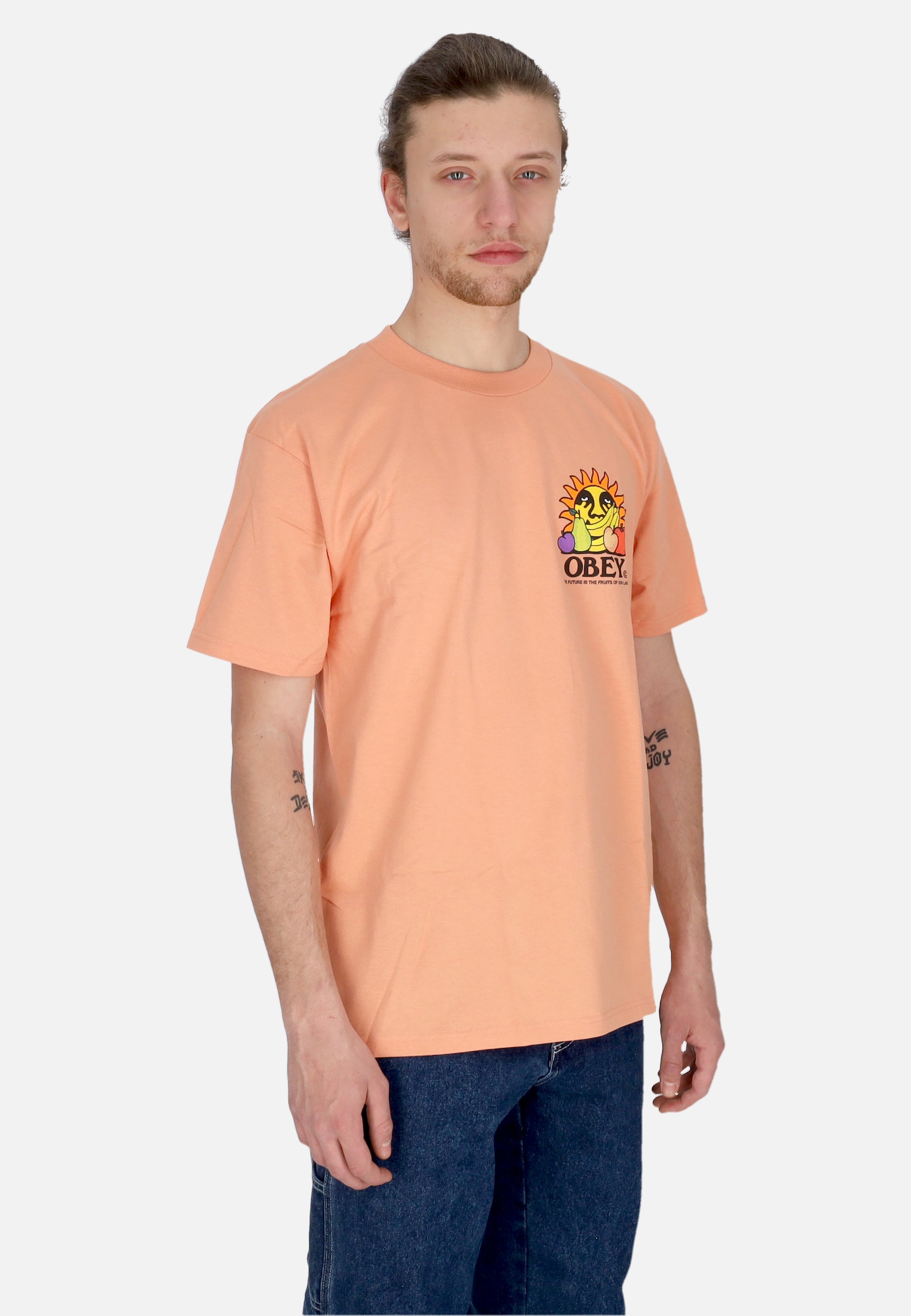 Maglietta Uomo The Future Is The Fruits Of Our Labor Tee Citrus 165263698