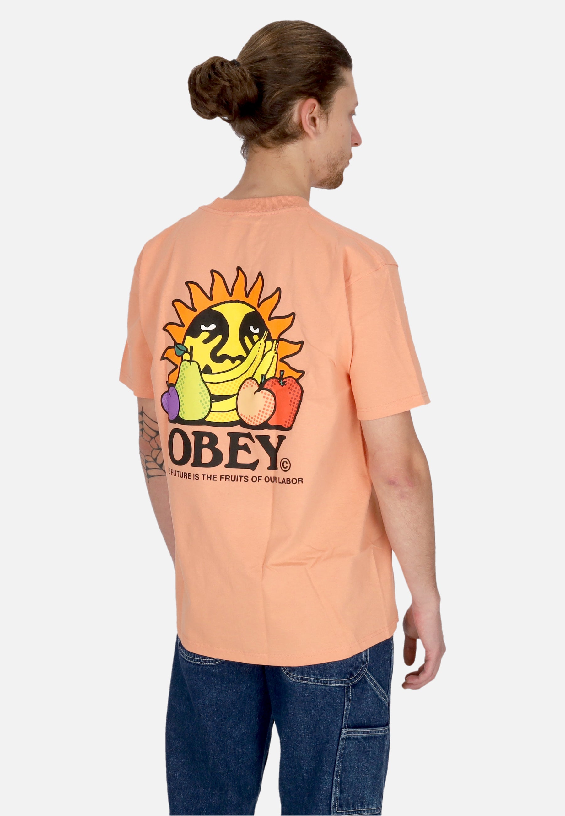 Maglietta Uomo The Future Is The Fruits Of Our Labor Tee Citrus 165263698