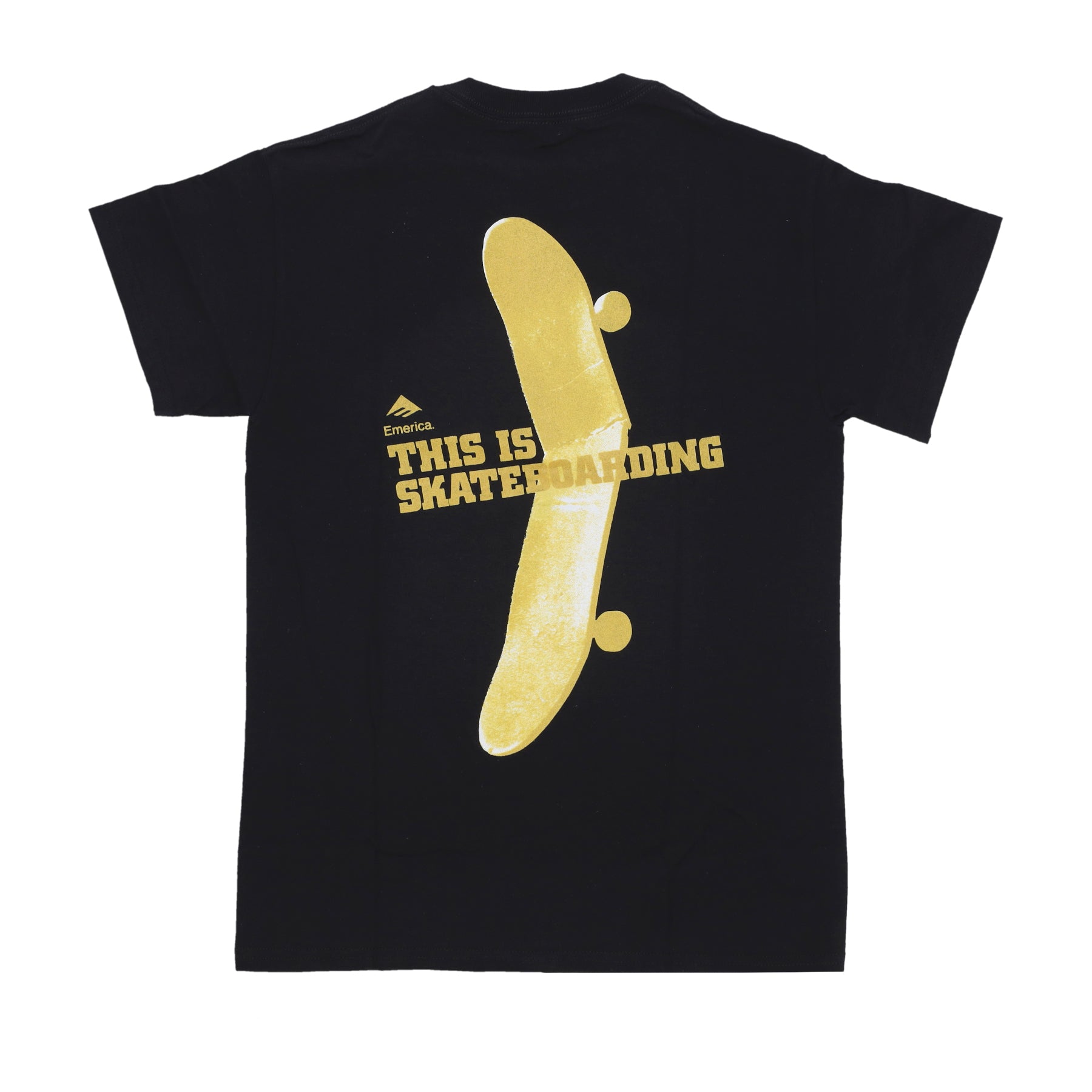 Maglietta Uomo This Is Skateboarding Tee Black 6130003013