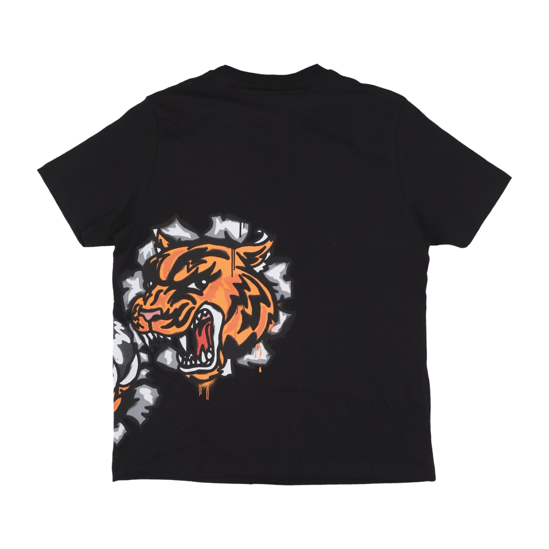 Maglietta Uomo Tiger Tee Black 24EDS54444