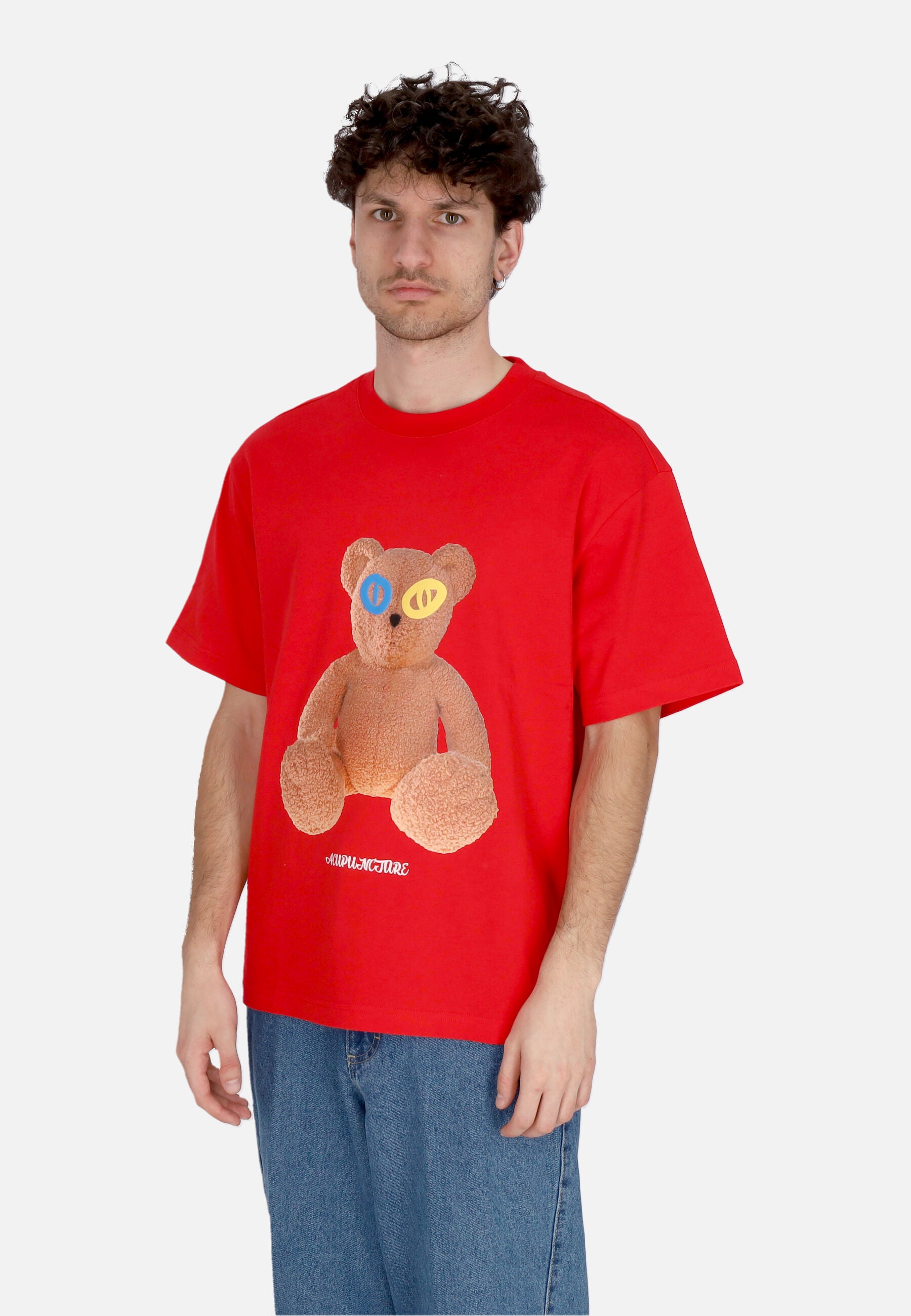 Maglietta Uomo Uncover Tee Red HABM371502