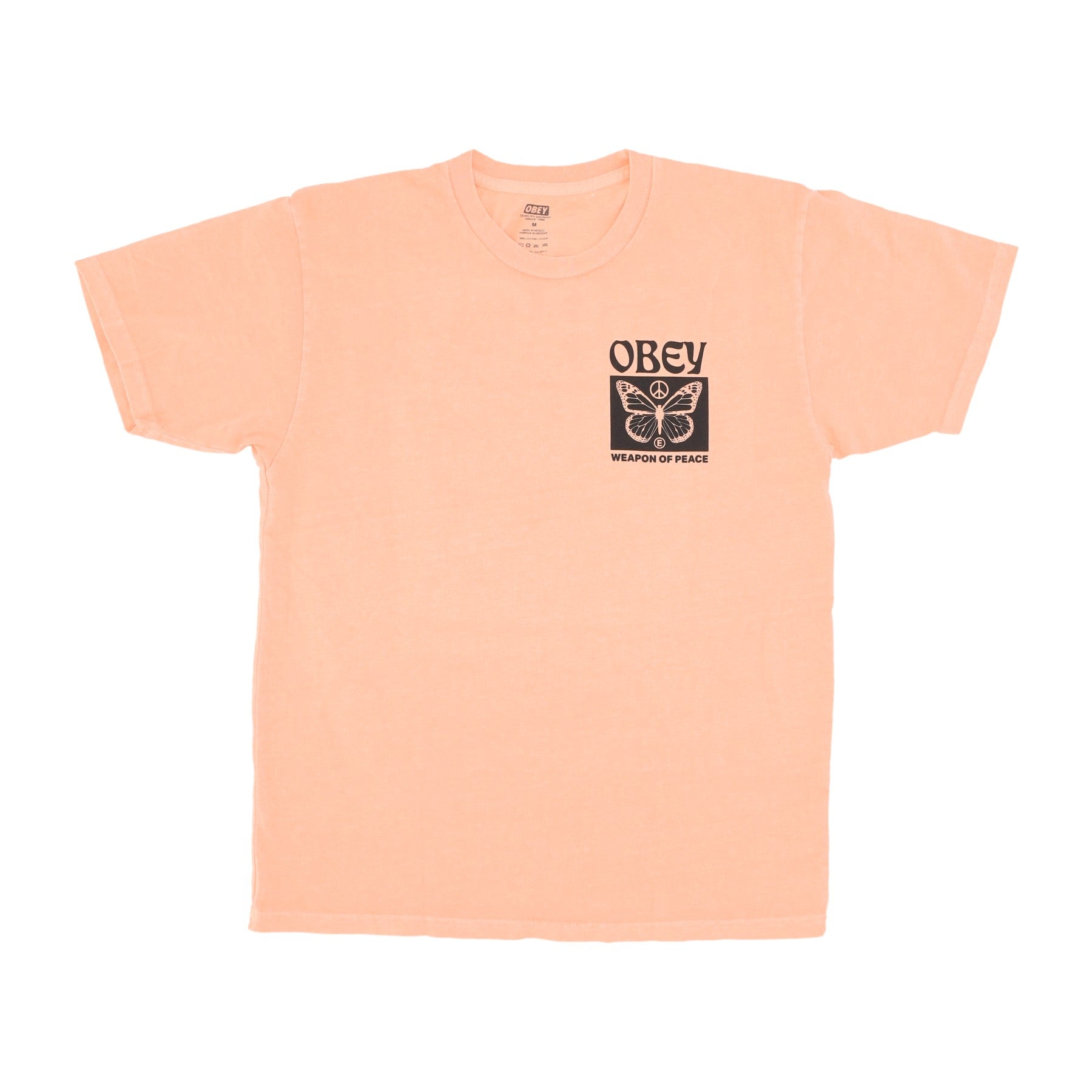 Maglietta Uomo Weapon Of Peace Pigment Classic Tee Pigment Peach Parfait 163813789