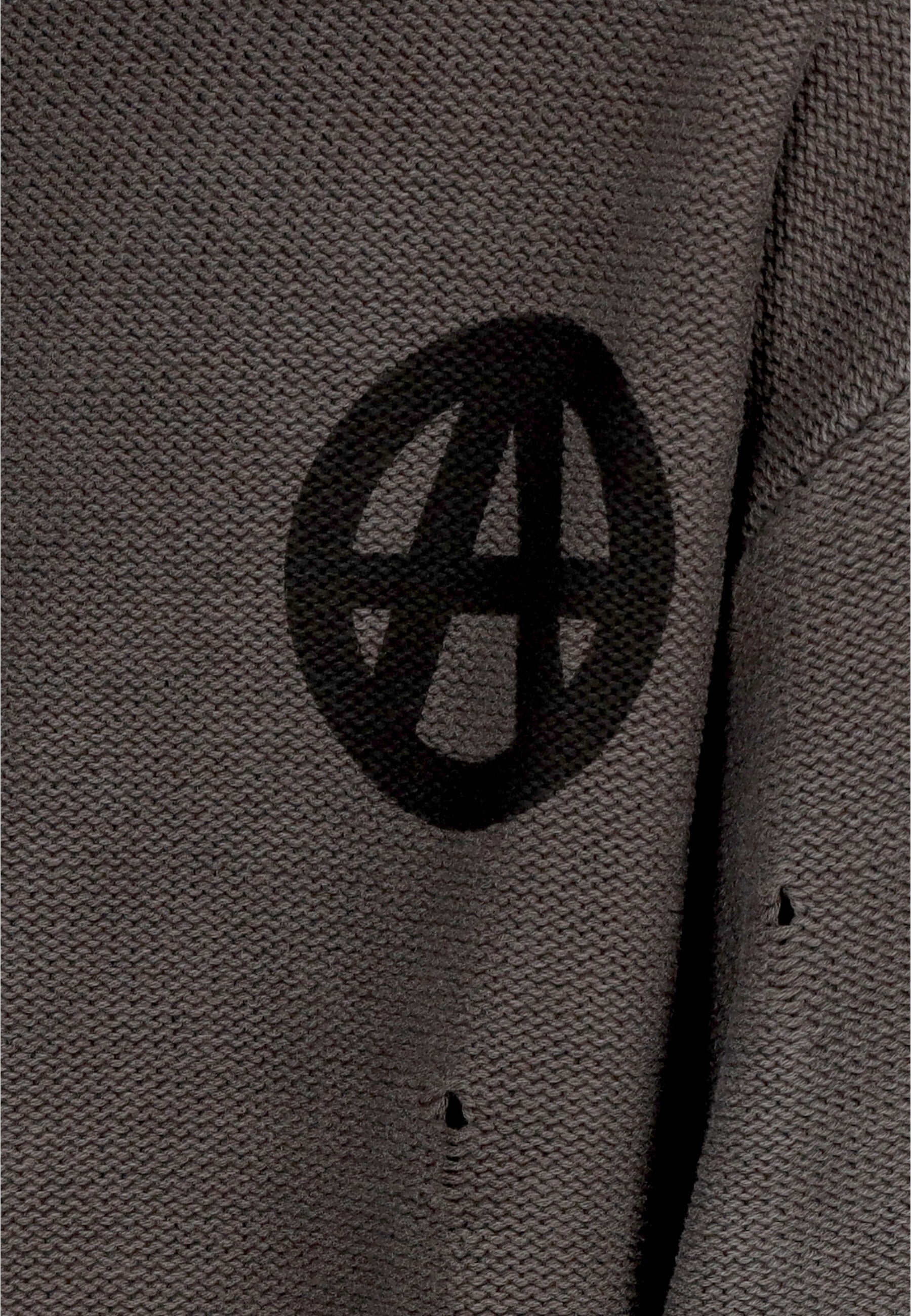 Maglione Uomo Anarchy Sweater Grey HTDM410304