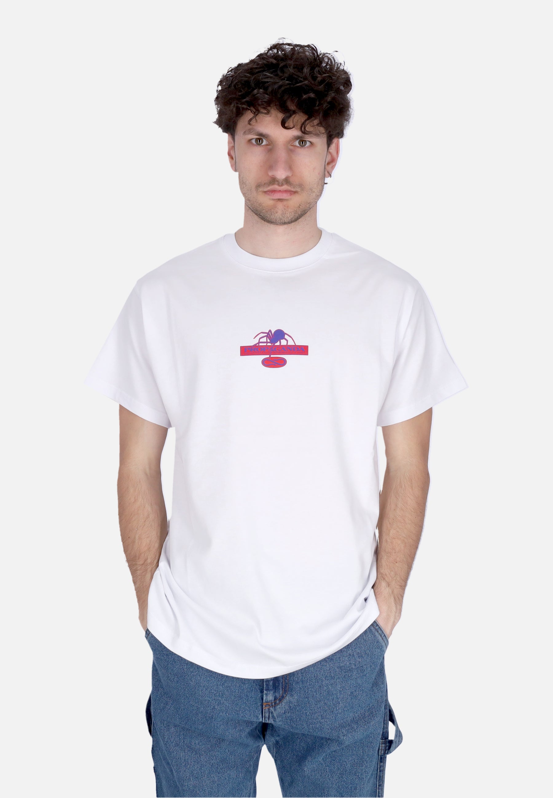 Maglione Uomo Live Fast Tee White 24SSPRTS733