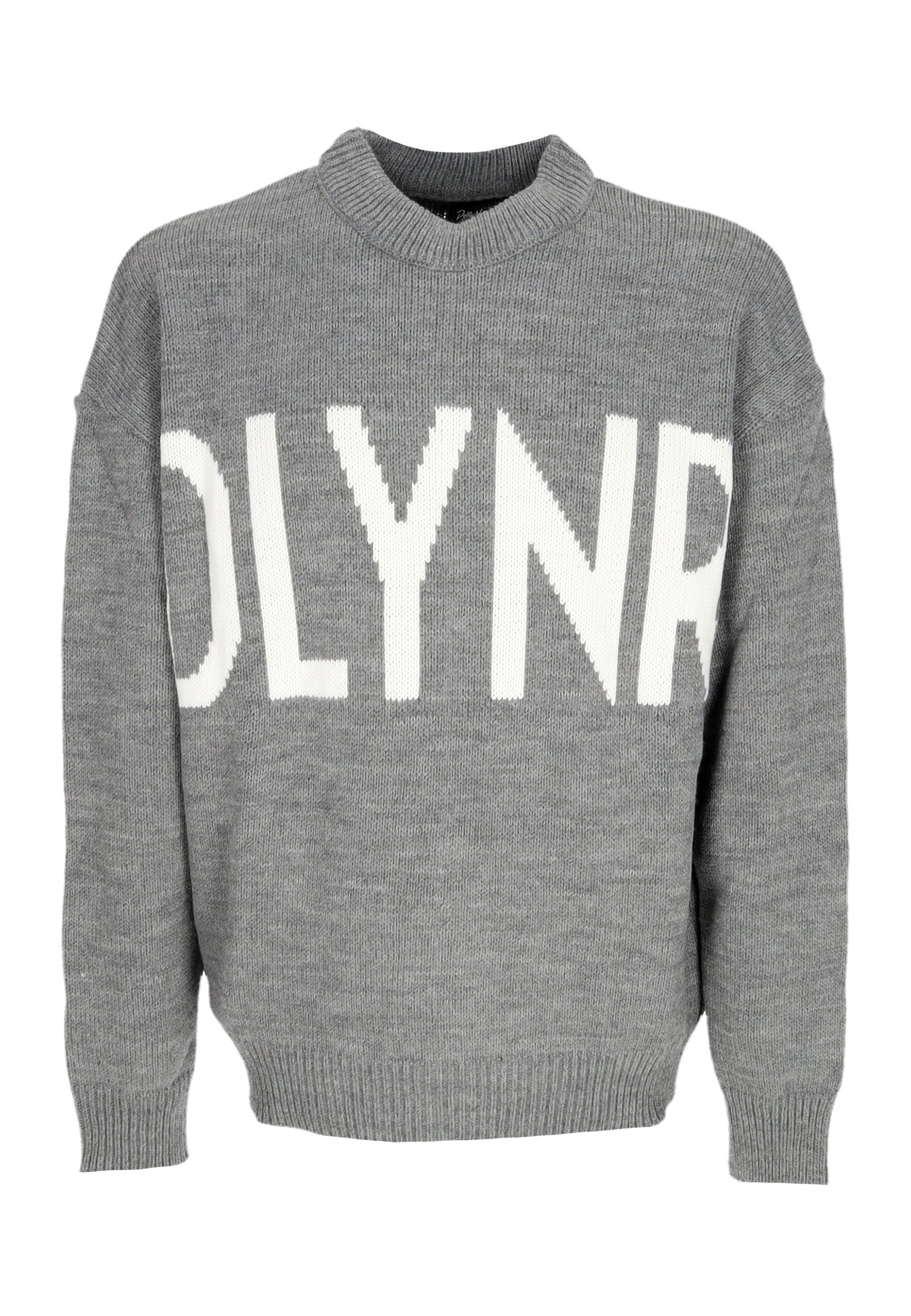 Maglione Uomo Sweater Logo Grey SV361-SO-05