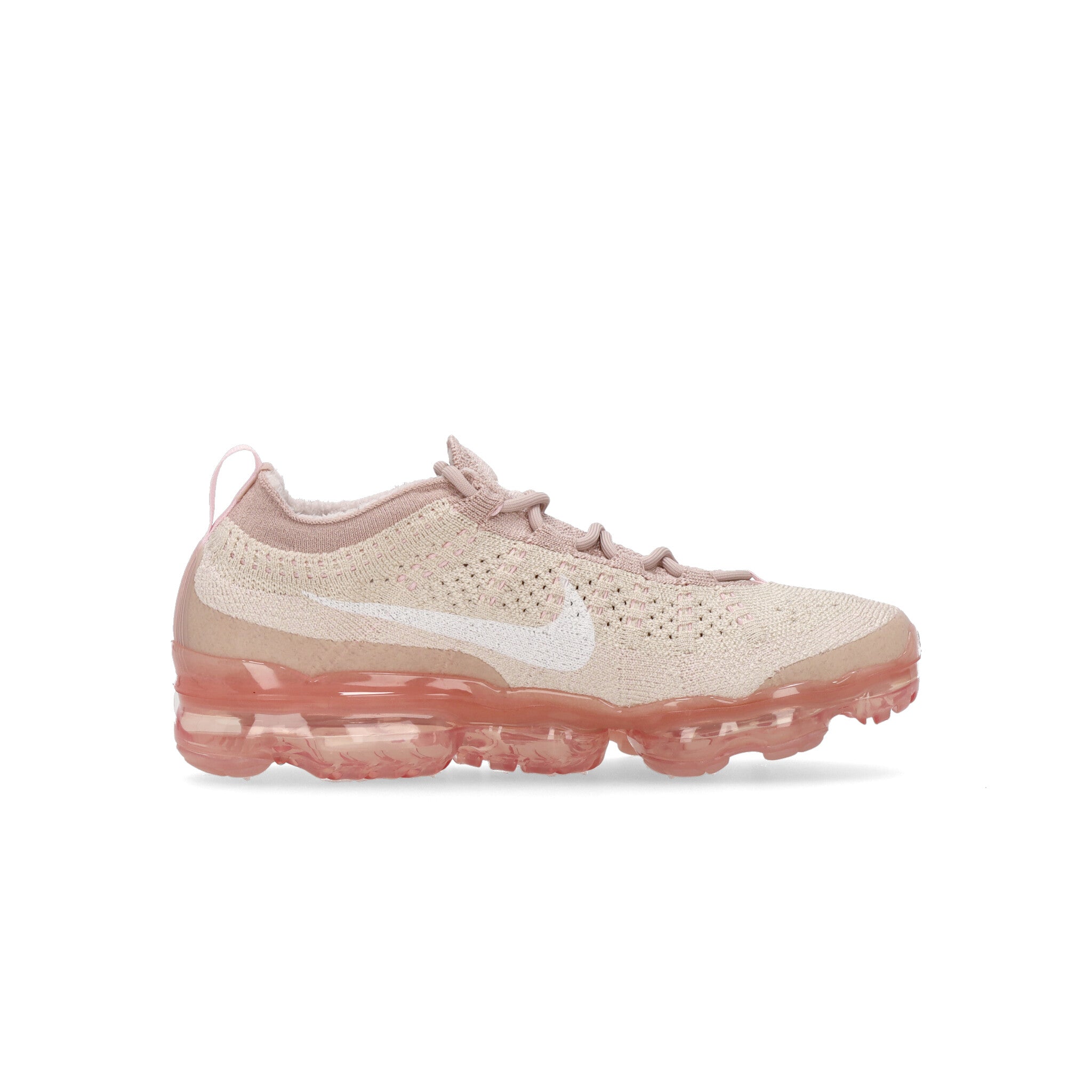 Scarpa Bassa Donna W Air Vapormax 2023 Flyknit Oatmeal/white/pink Oxford/medium Soft Pink DV6840-101