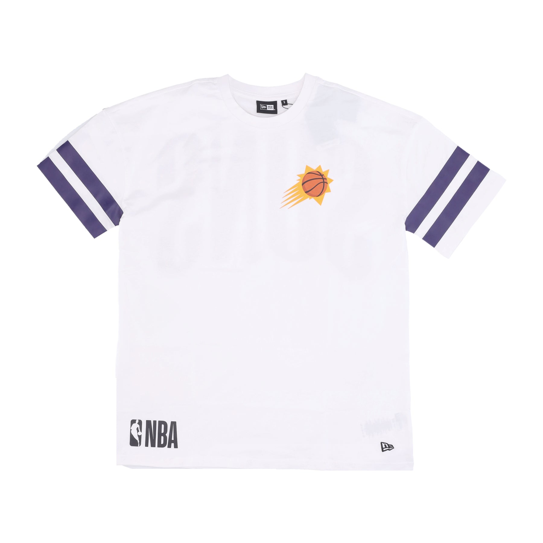 Maglietta Uomo Nba Arch Graphic Oversize Tee Phosun White/orange Popsicle 60435443