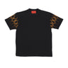 Maglietta Uomo Flames Tee Black/orange VS00755