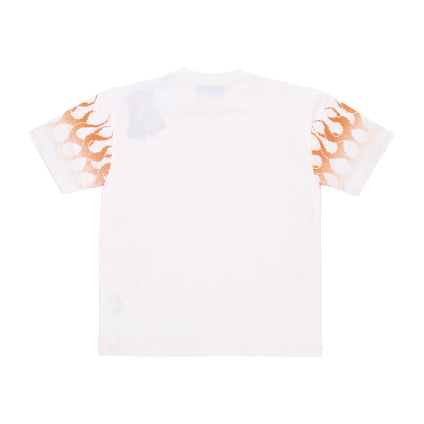 Maglietta Uomo Flames Tee Off White/orange VS00757