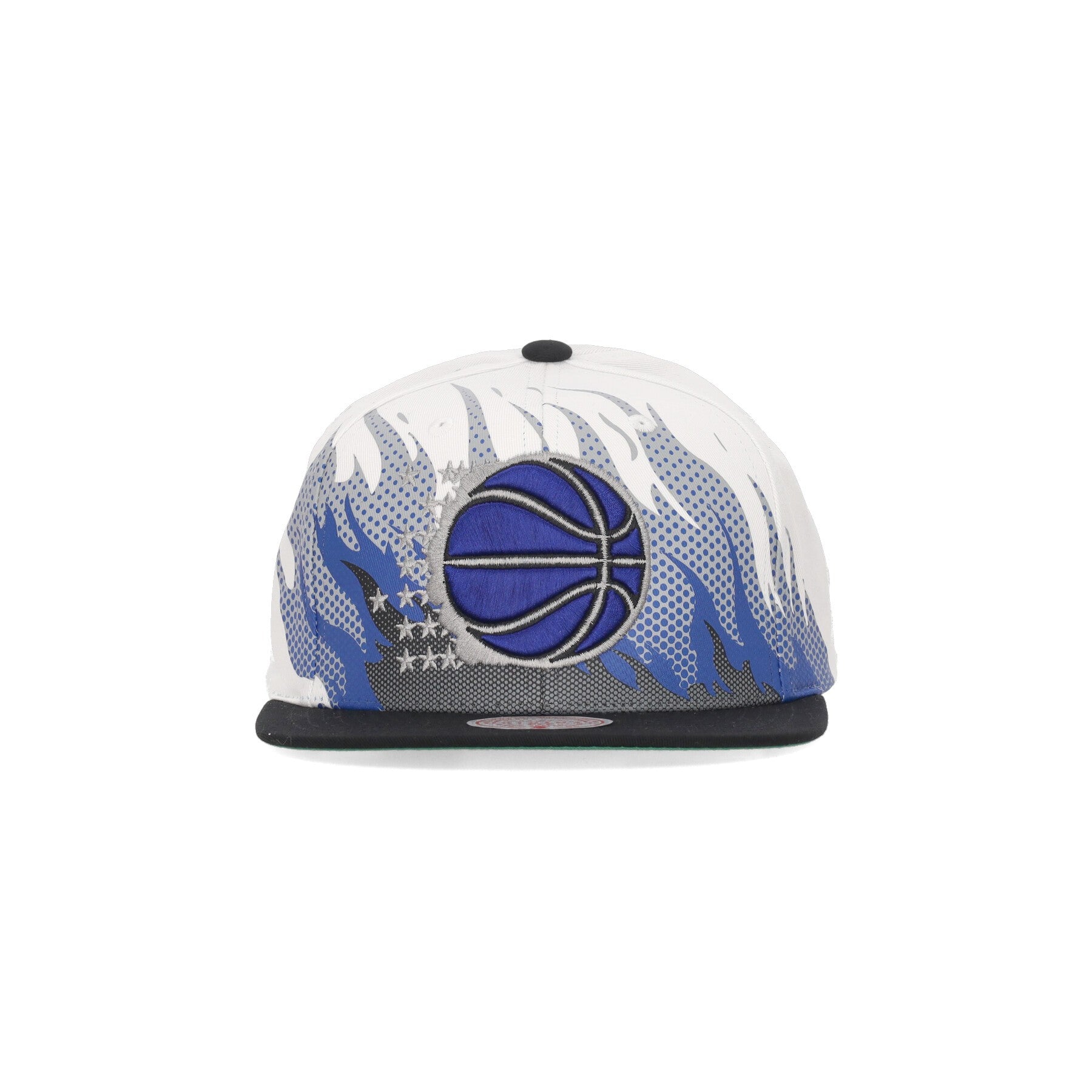 Cappellino Visiera Piatta Uomo Nba Hot Fire Hwc Orlmag White/original Team Colors HHSS5798-OMAYYPPPWHIT