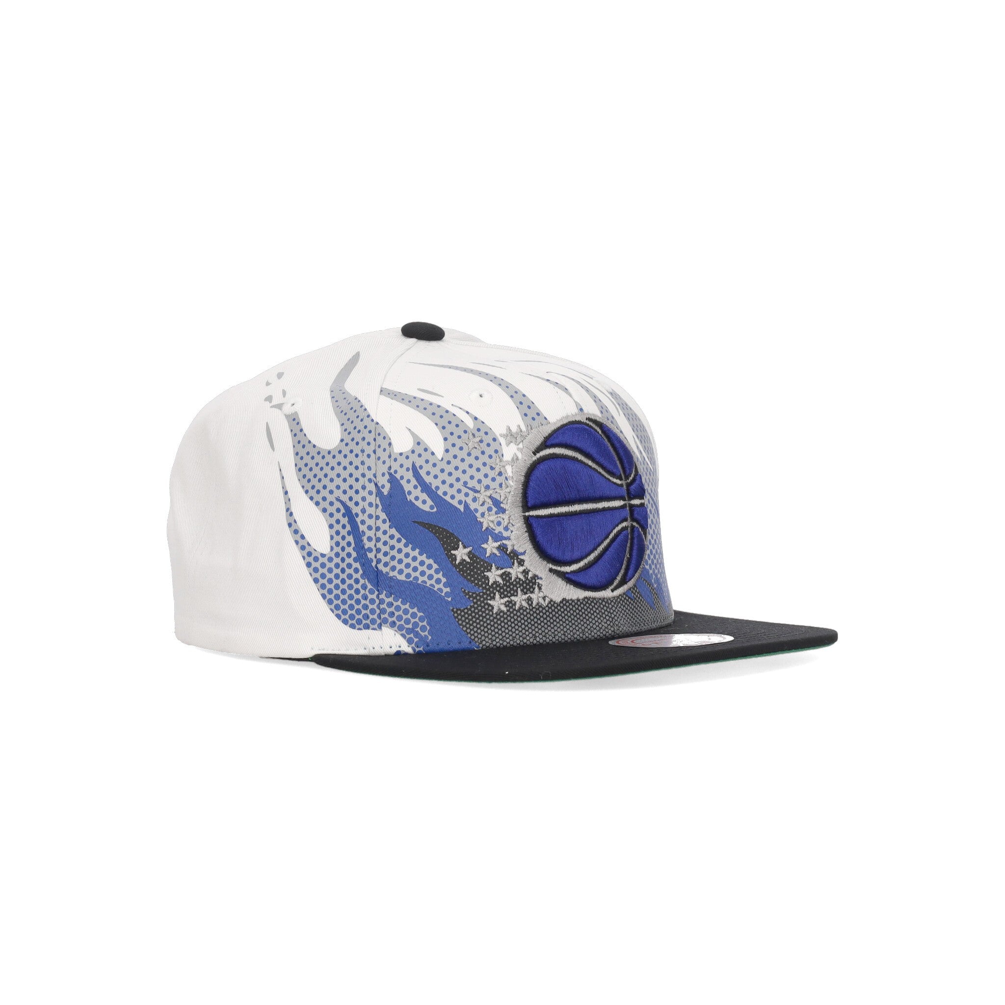 Cappellino Visiera Piatta Uomo Nba Hot Fire Hwc Orlmag White/original Team Colors HHSS5798-OMAYYPPPWHIT