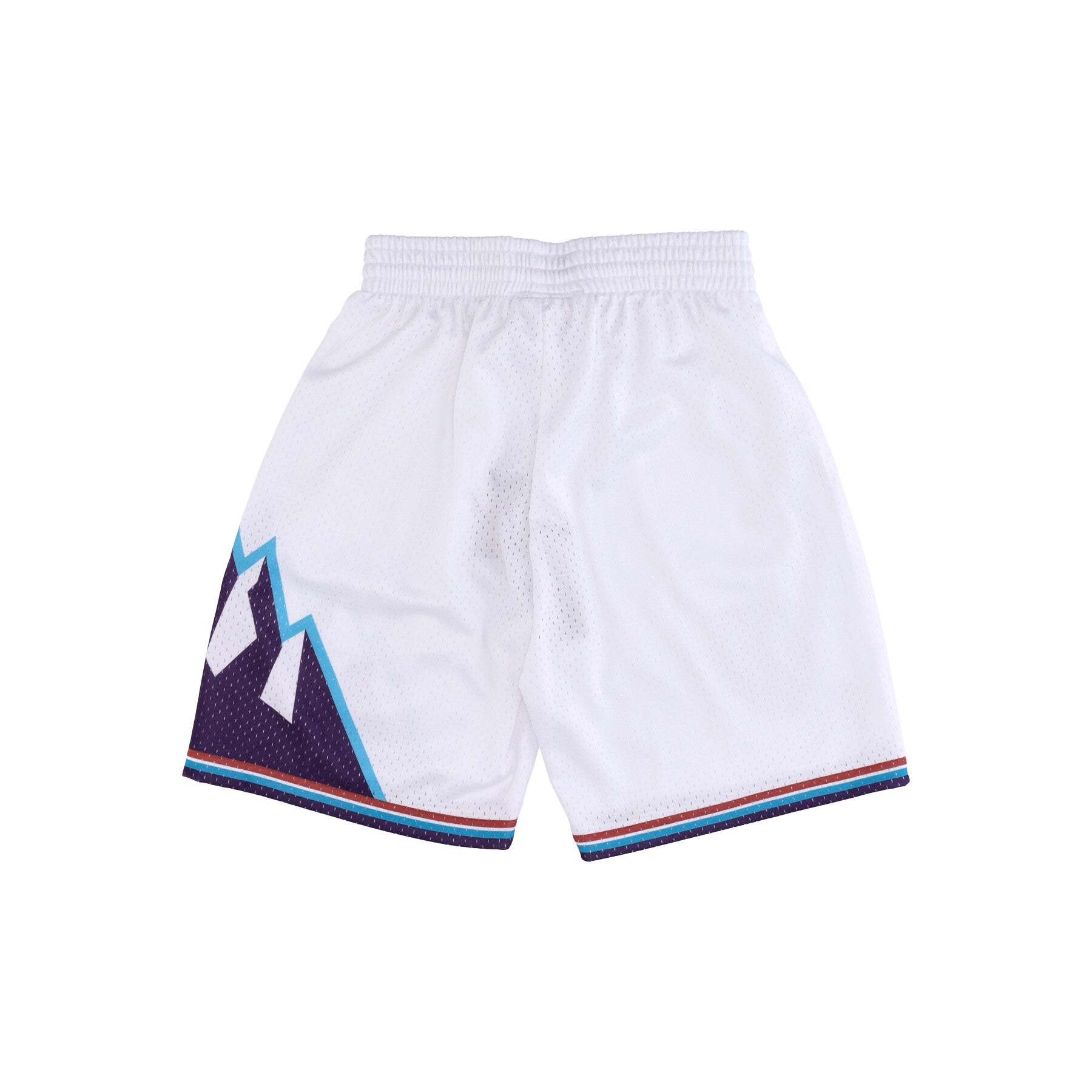 Pantaloncino Basket Uomo Nba Swingman Shorts Hardwood Classics Utajaz White/original Team Colors SMSHAC19029-UJAWHIT96
