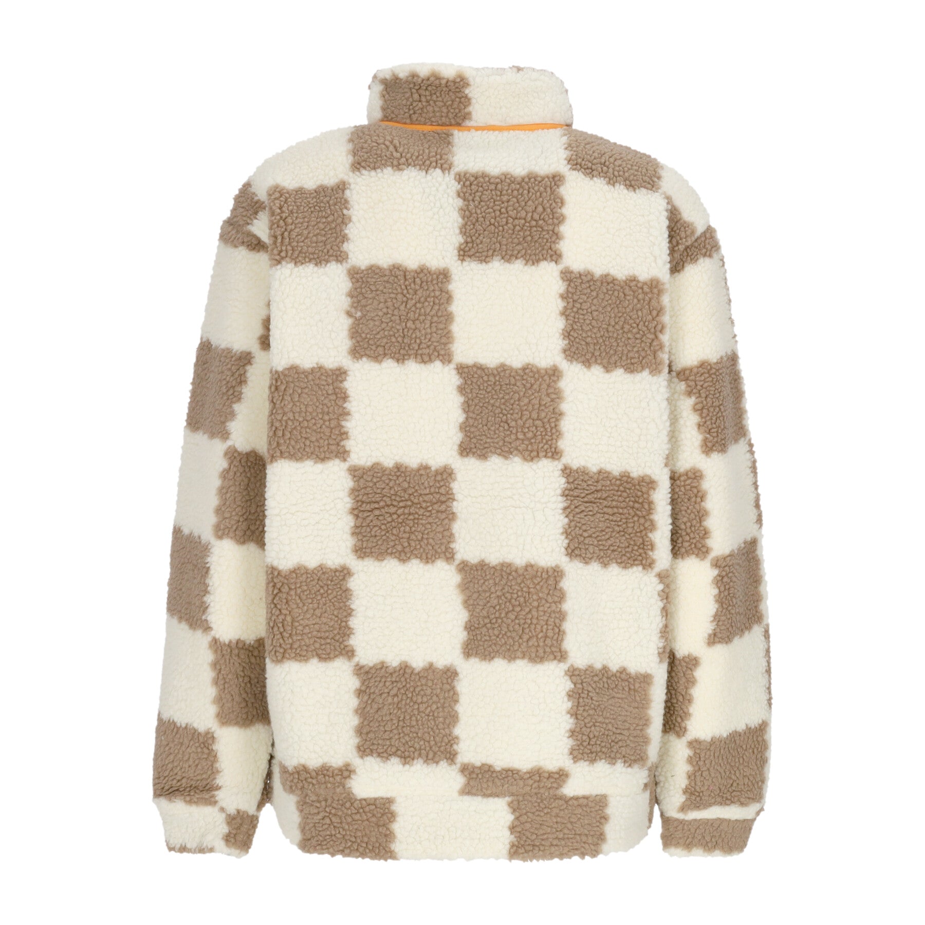 Orsetto Donna Sydney Sherpa Fleece Brown Checkerboard SCA-WJA-0458