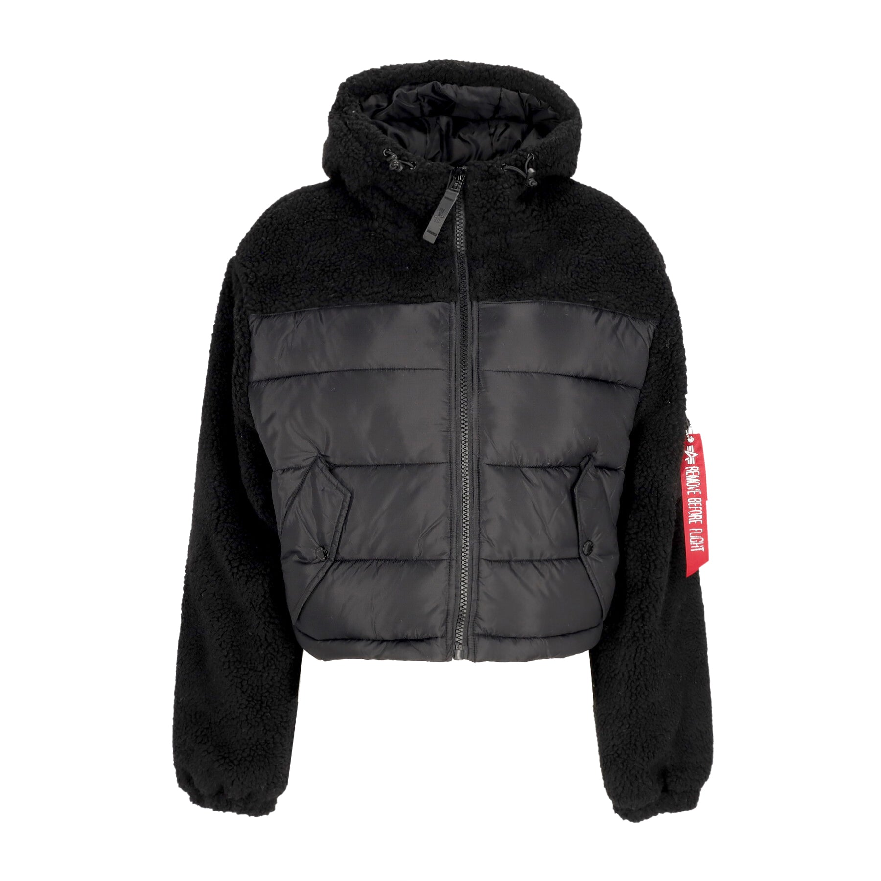 Orsetto Donna Teddy Puffer Black 138001