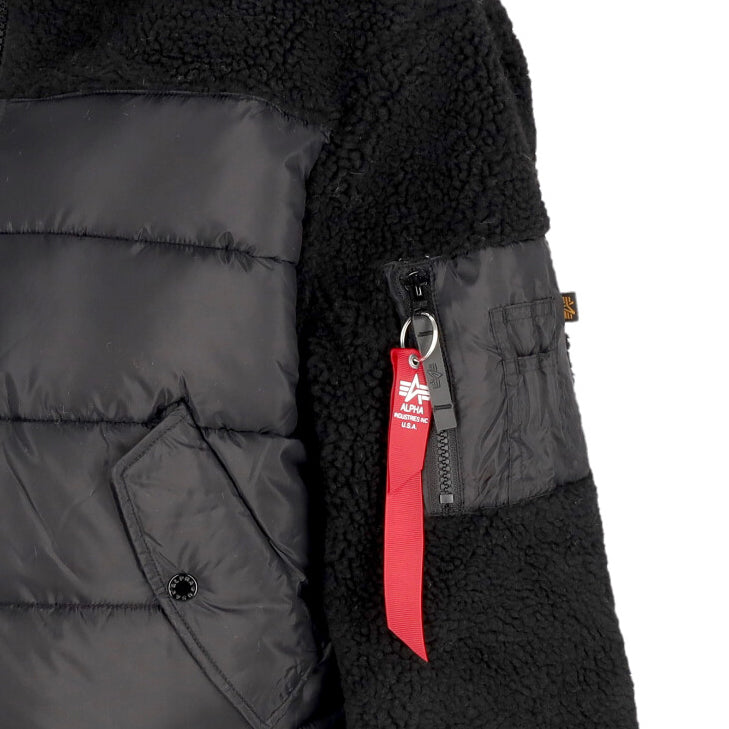 Orsetto Donna Teddy Puffer Black 138001
