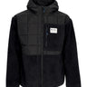 Orsetto Uomo Trico Hybrid Hooded Jacket Black F21471M81