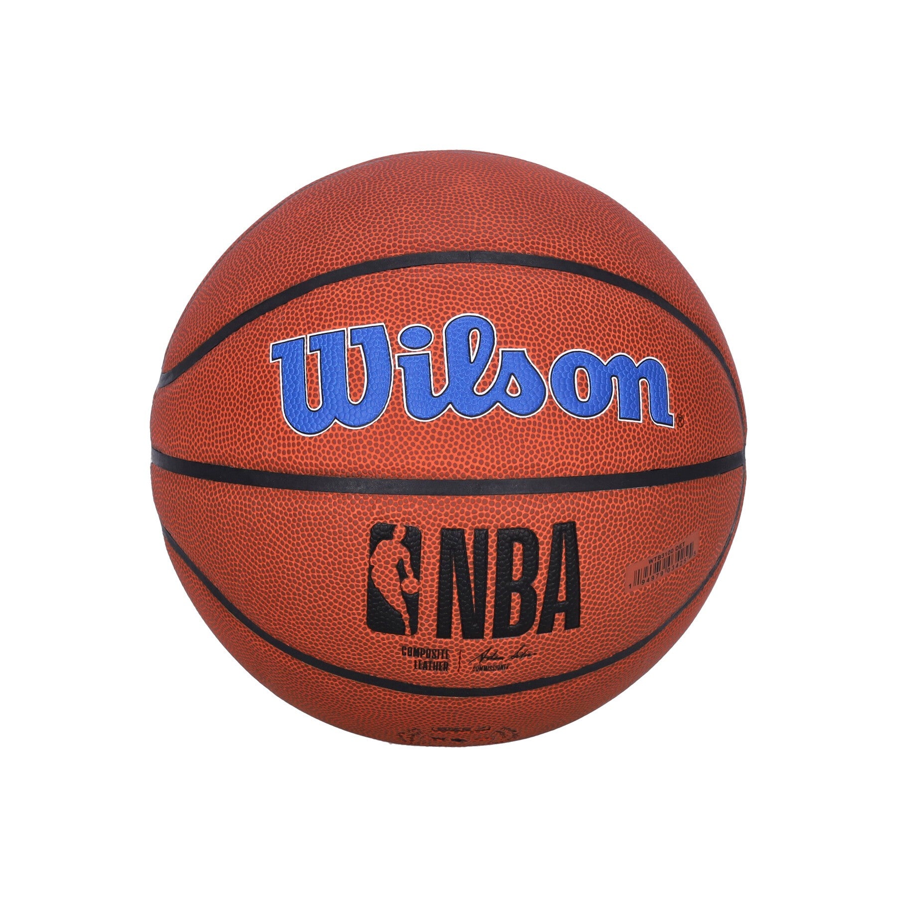 Pallone Uomo Nba Team Alliance Basketball Size 7 Detpis Brown/original Team Colors WTB3100XBDET