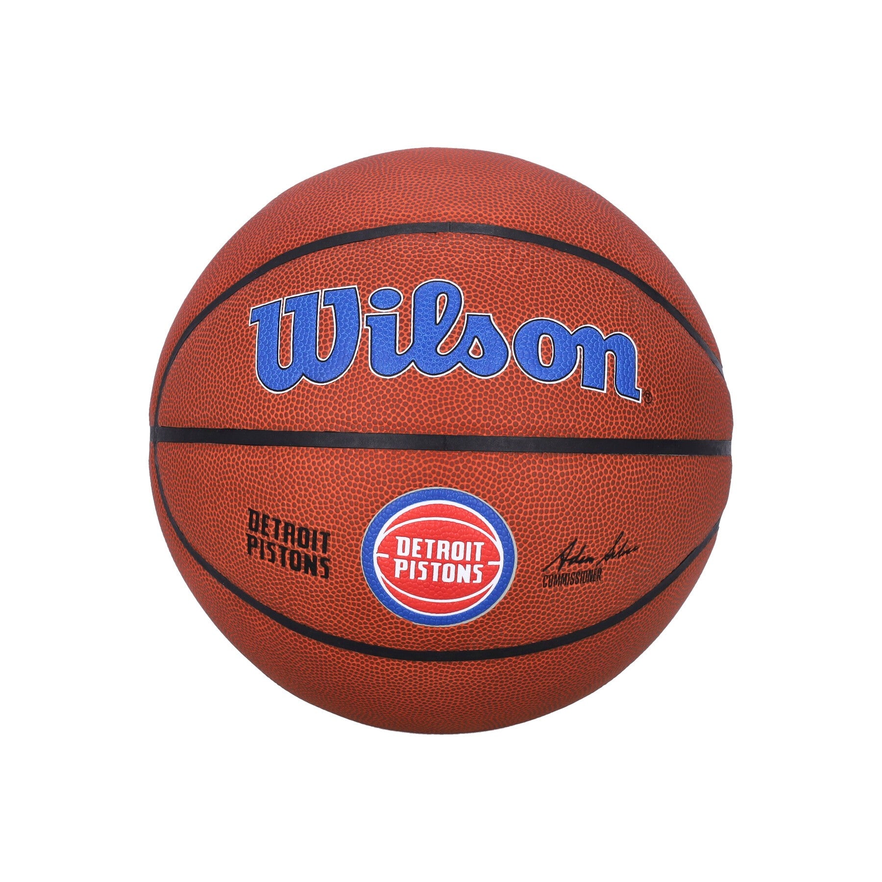 Pallone Uomo Nba Team Alliance Basketball Size 7 Detpis Brown/original Team Colors WTB3100XBDET