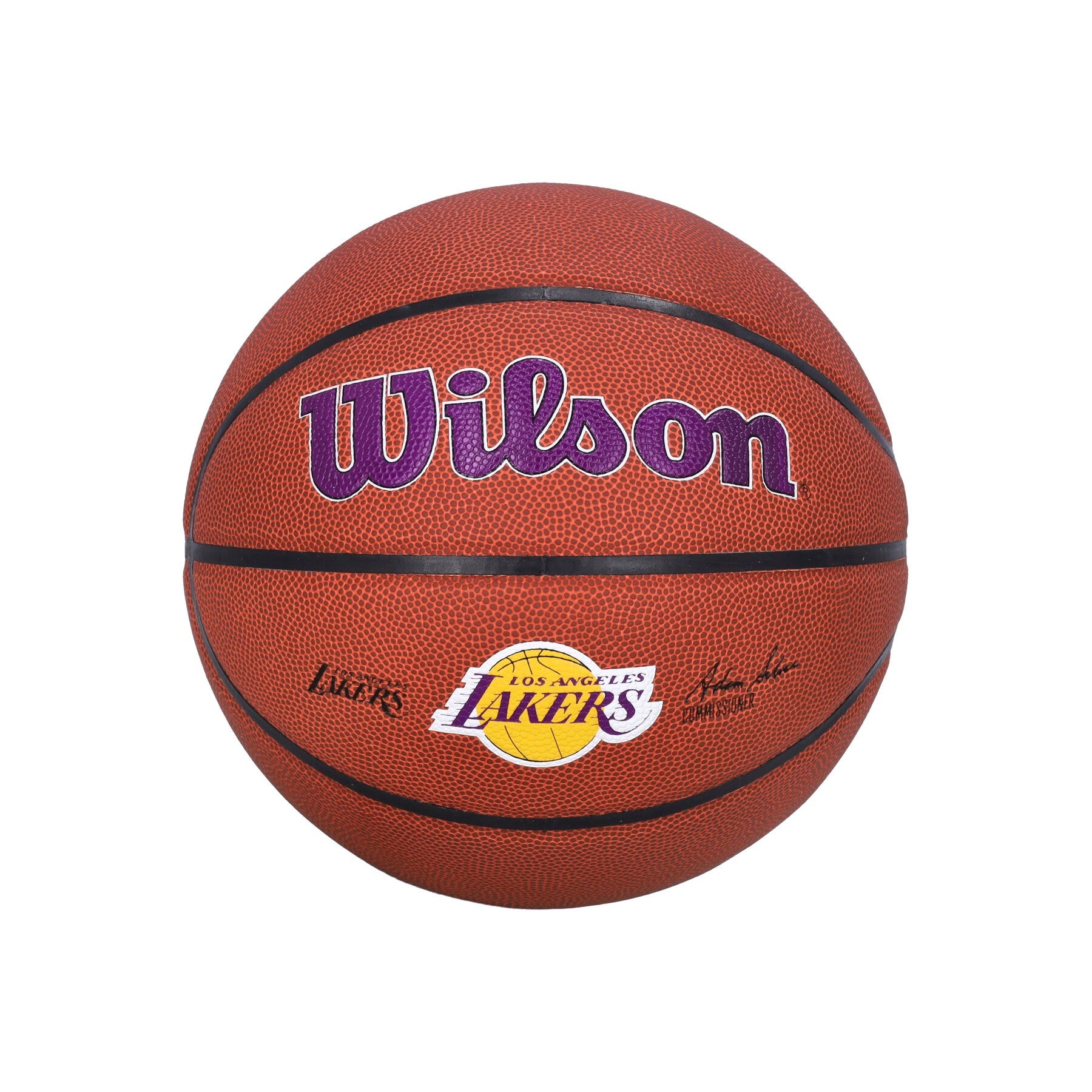 Pallone Uomo Nba Team Alliance Basketball Size 7 Loslak Brown/original Team Colors WTB3100XBLAL
