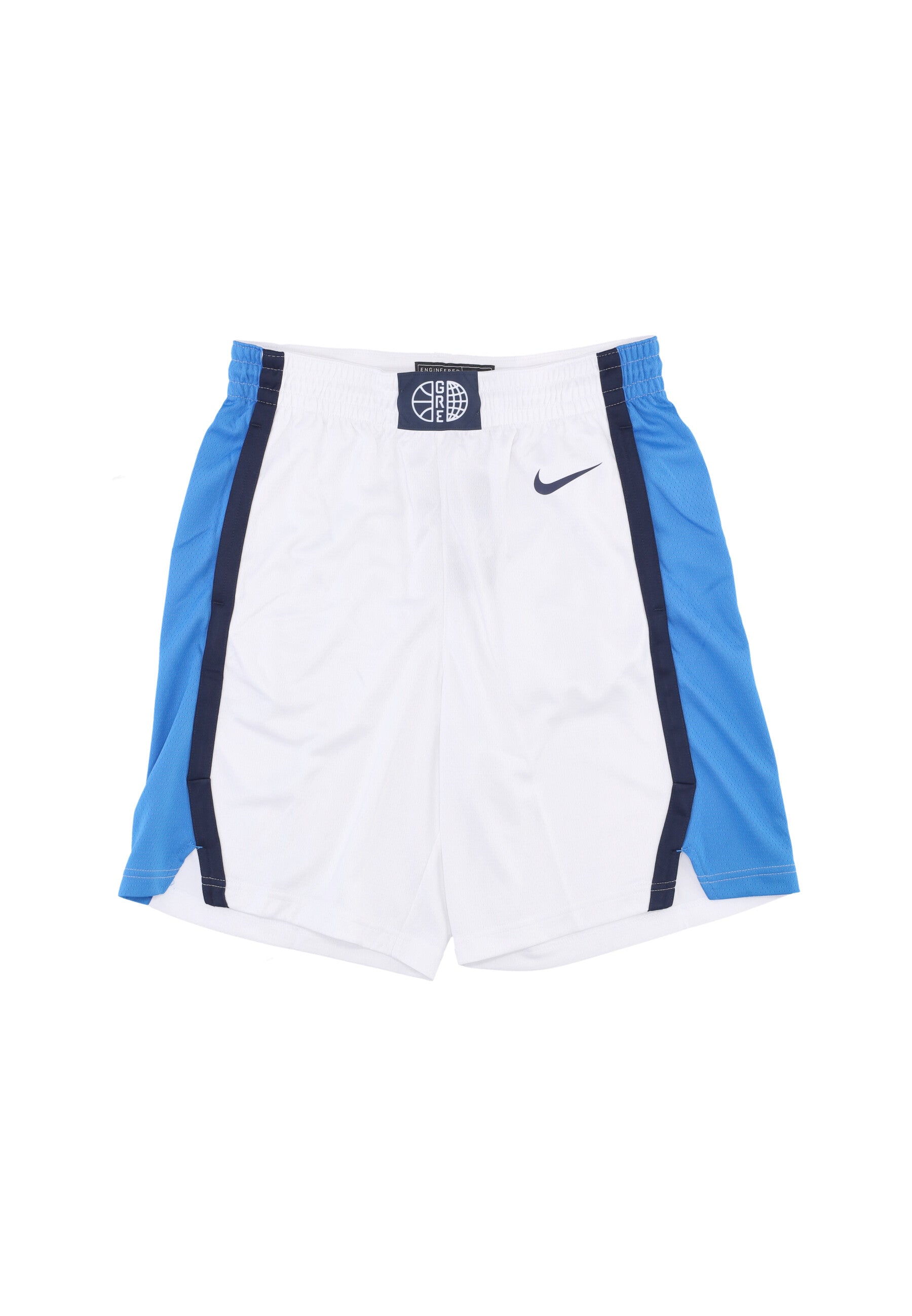 Pantaloncino Basket Uomo Limited Home Short Team Greece White/lt Photo Blue FZ1662-100