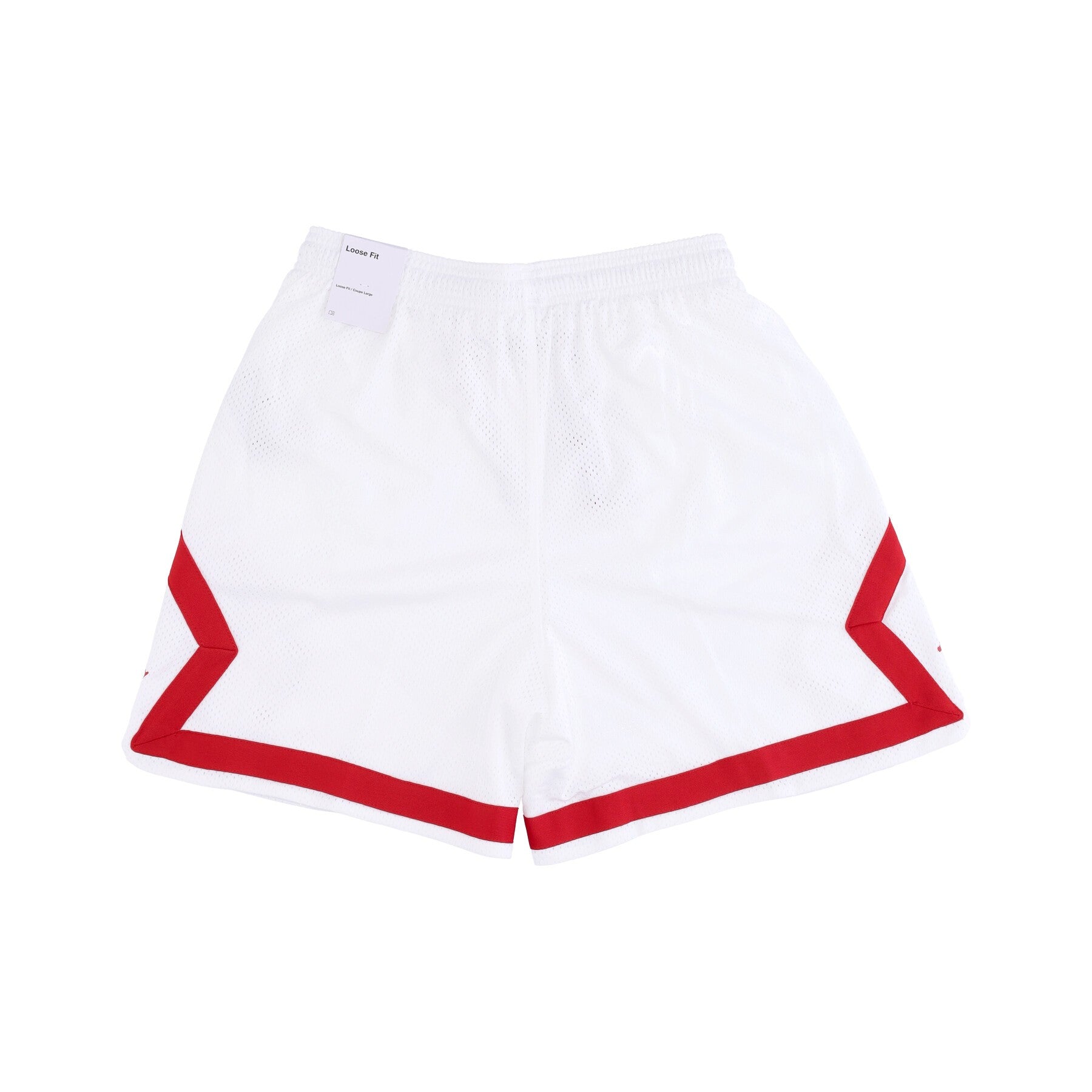 Pantaloncino Tipo Basket Donna Heritage Diamond Short White/gym Red DO5032