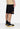 Kurze Jogginghose für Herren Nba Postgame Vintage Logo Fleece Short Loslak Schwarz PSHR6596-LALYYPPPBLCK