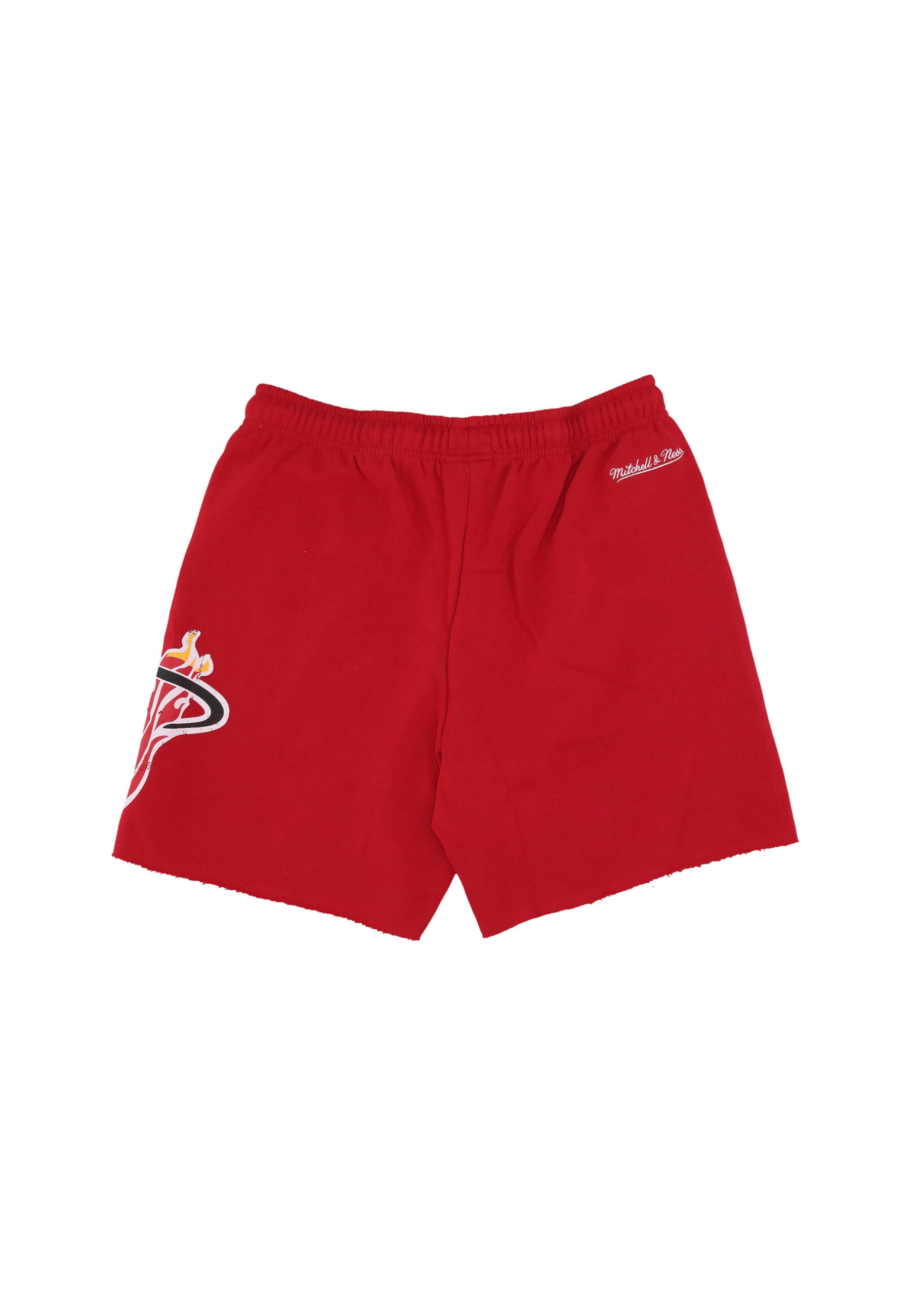 Pantalone Corto Tuta Felpato Uomo Nba Postgame Vintage Logo Fleece Short Miahea Scarlet PSHR6596-MHEYYPPPSCAR