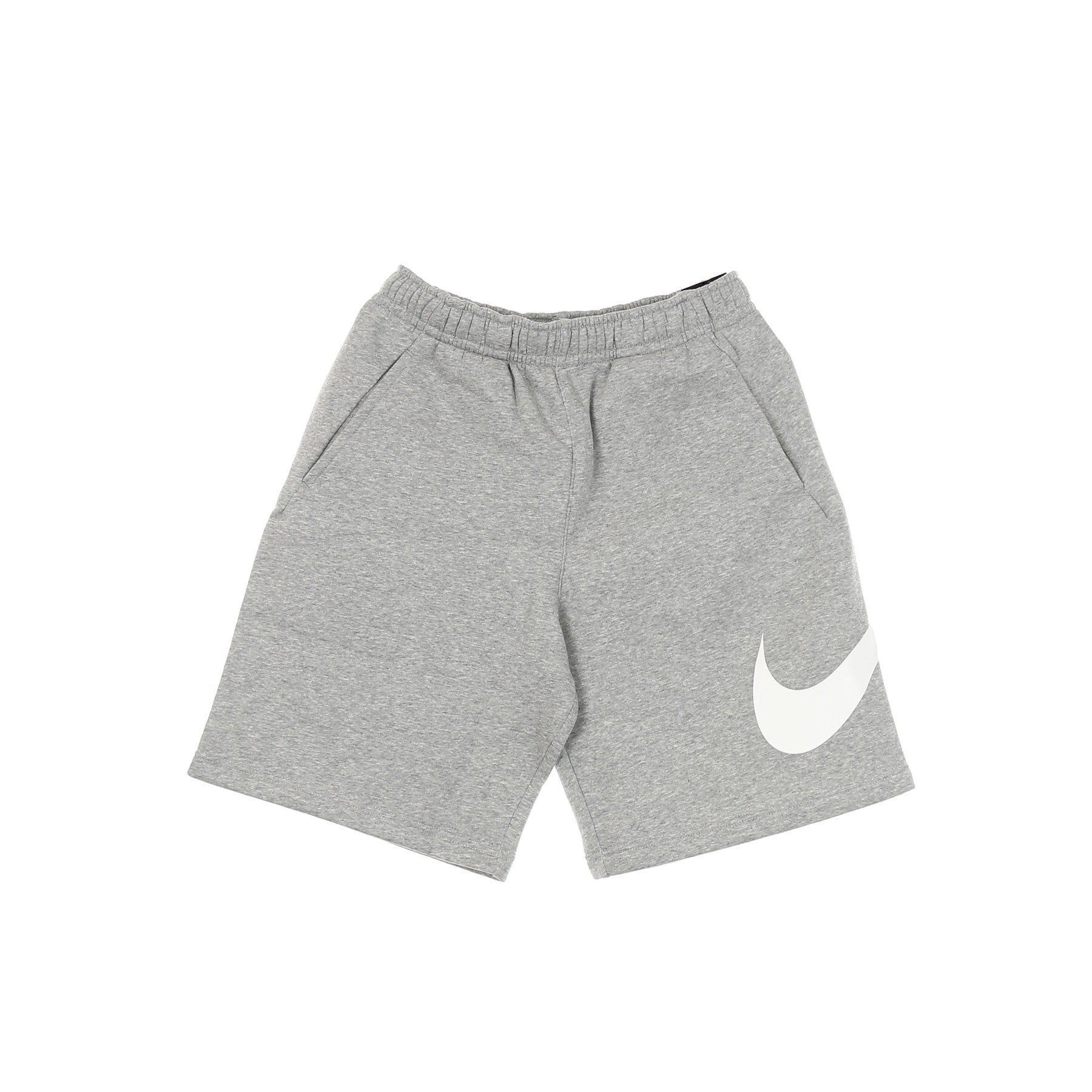 Pantalone Corto Tuta Felpato Uomo Sportswear Club Dk Grey Heather/white/white BV2721