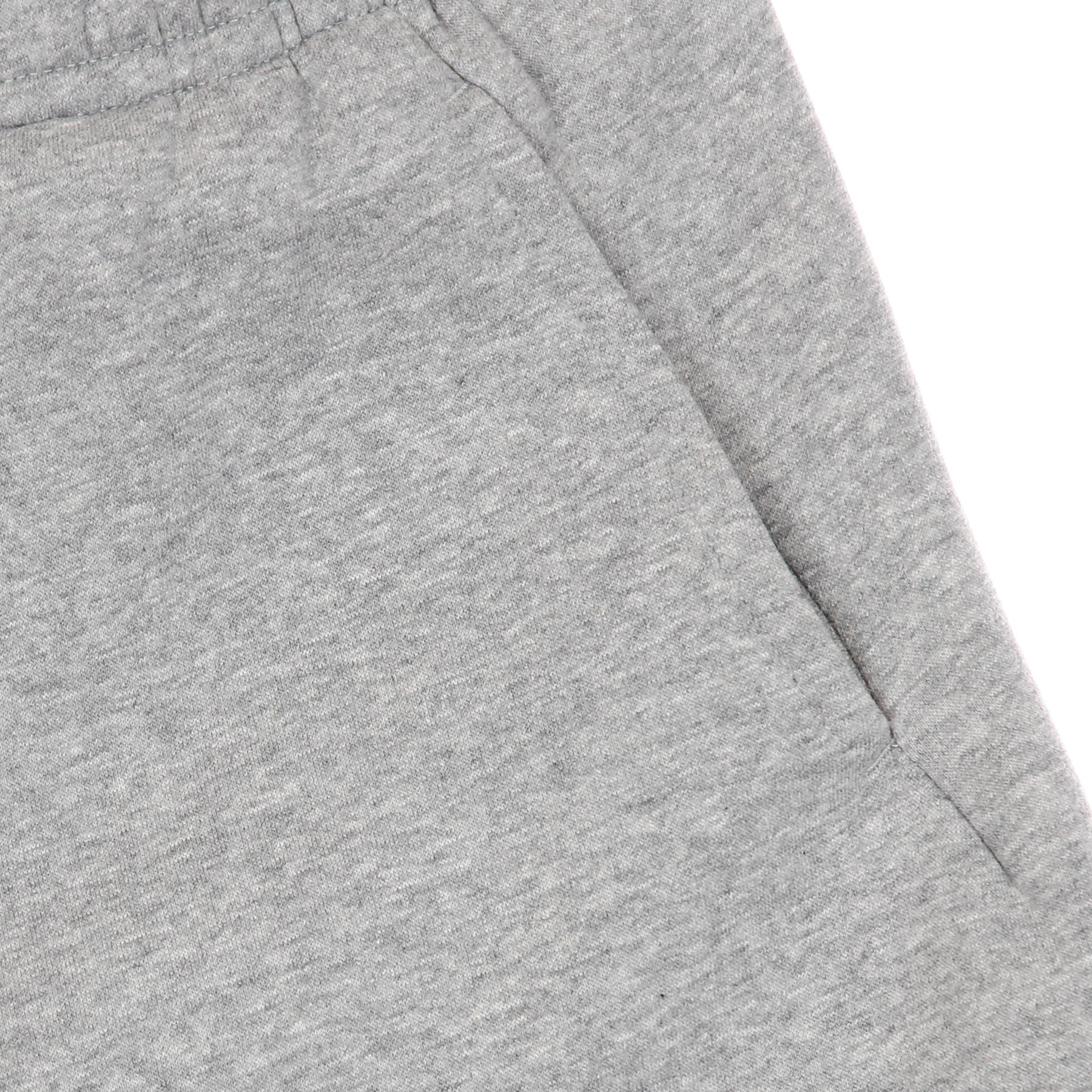Pantalone Corto Tuta Felpato Uomo Sportswear Club Dk Grey Heather/white/white BV2721