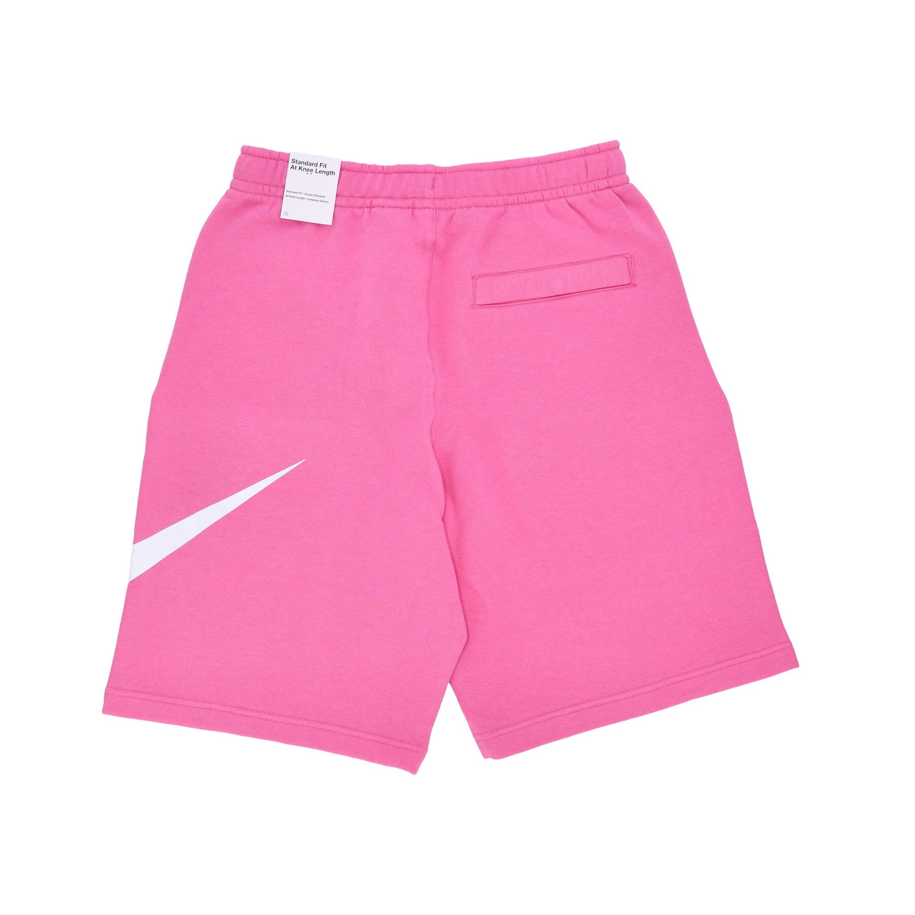 Pantalone Corto Tuta Felpato Uomo Sportswear Club Pinksicle/white/white BV2721