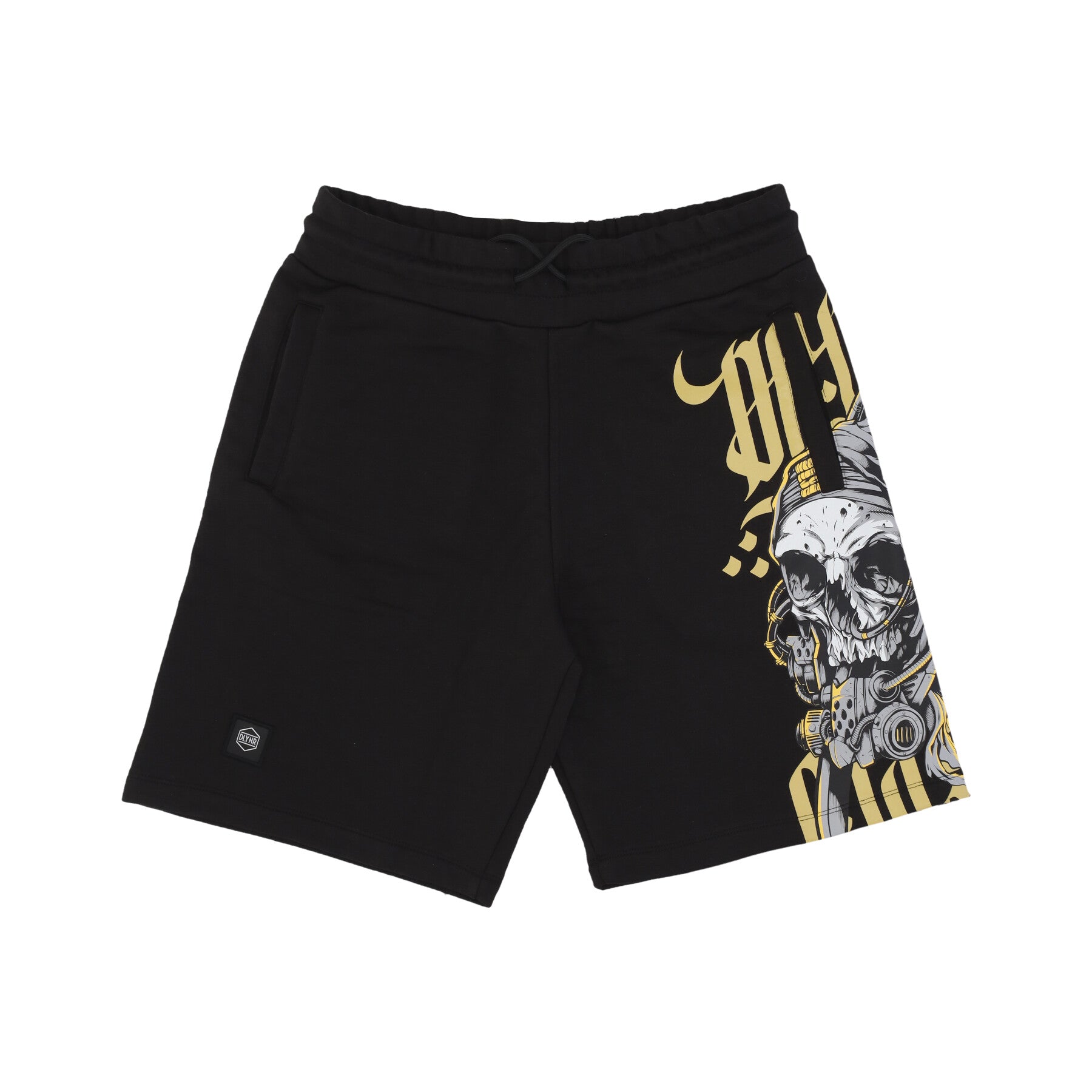 Pantalone Corto Tuta Uomo Desert Skull Sweatshorts Black PA619-PN-01
