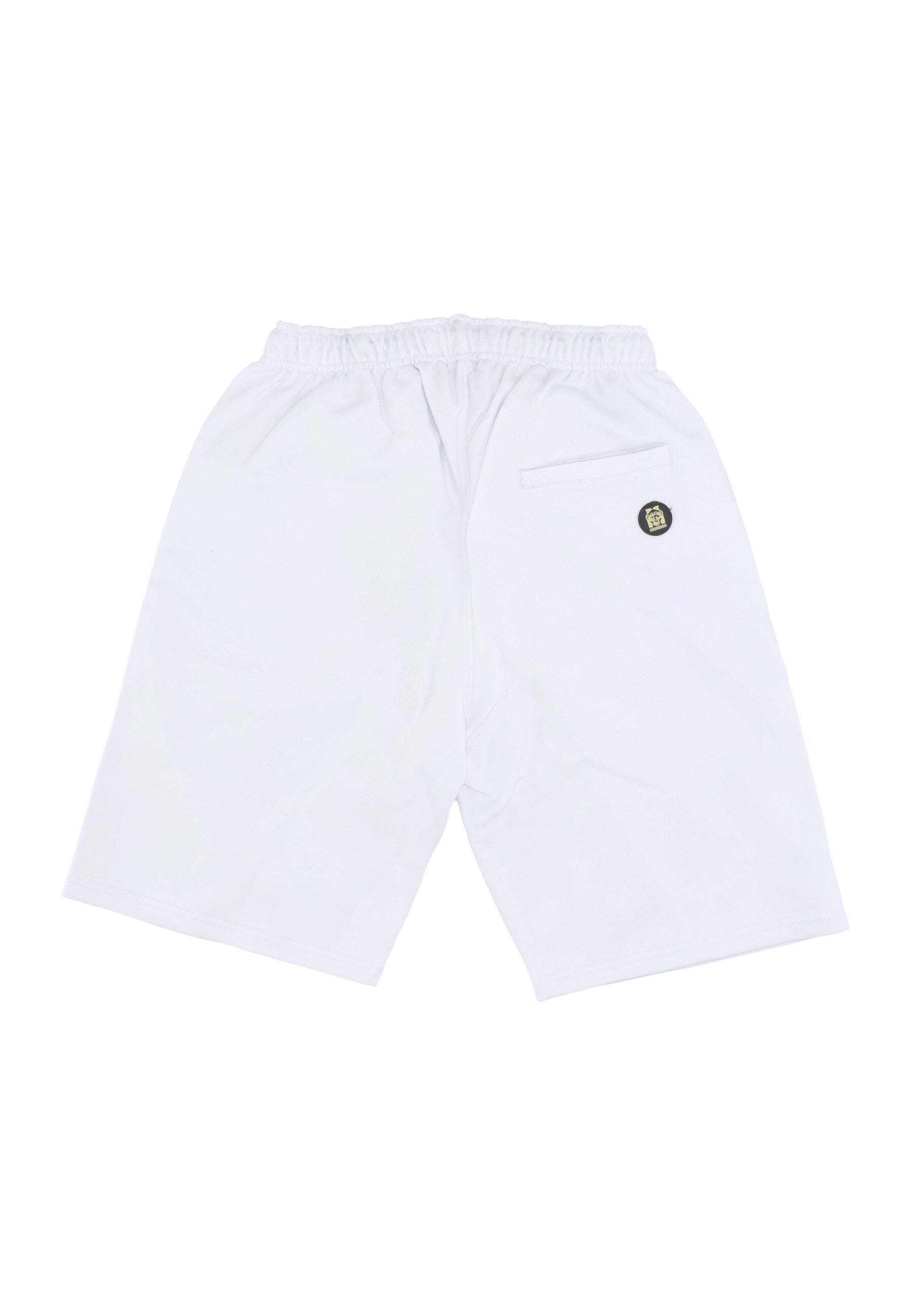 Pantalone Corto Tuta Uomo Flame Bermuda White 24SSMU34004-02