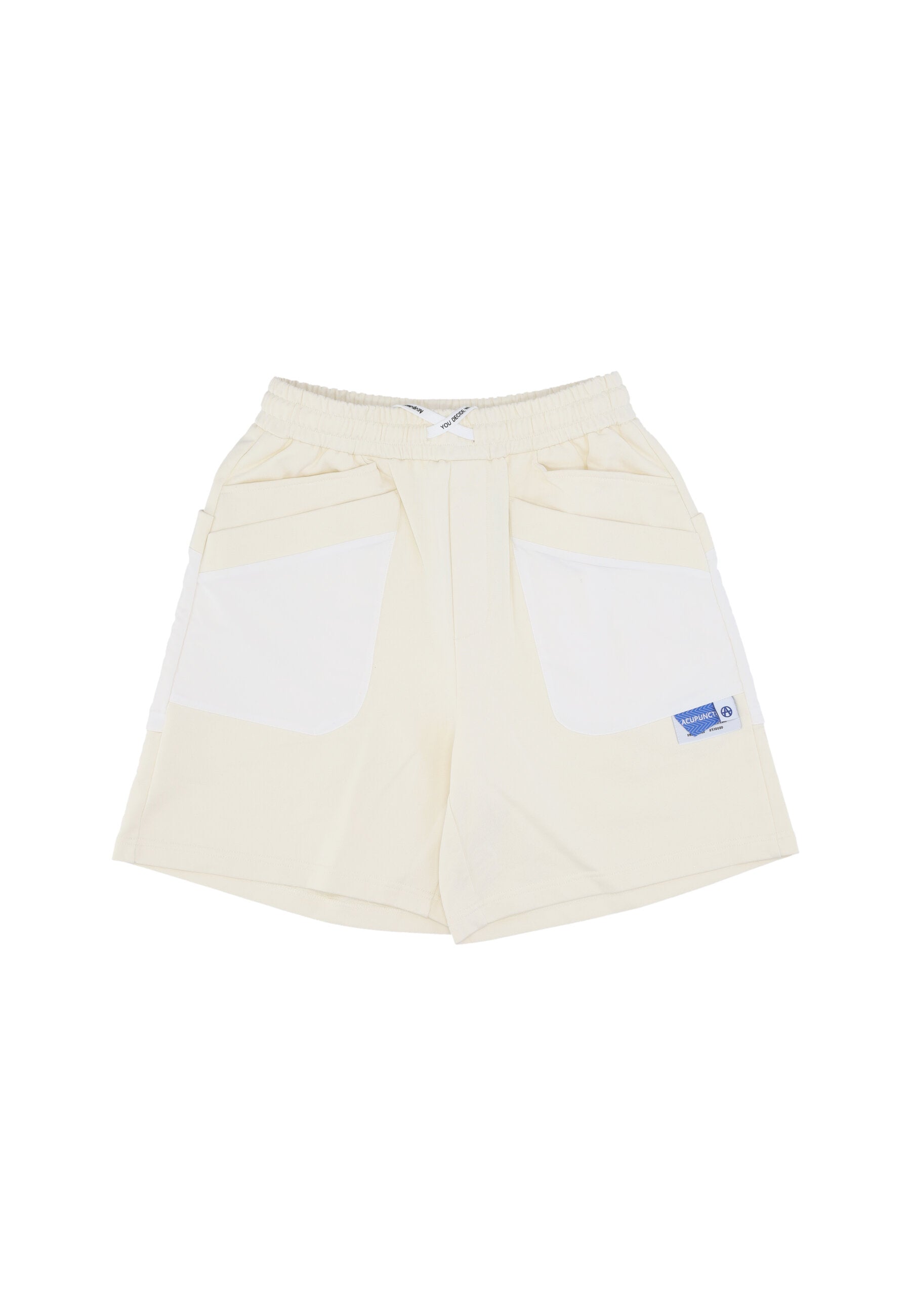 Pantalone Corto Tuta Uomo Label Shorts Cream HABM832202