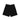 Short cargo court en toile pour homme noir 120SHO