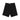 Pantalone Corto Uomo Double Knee Short Black Rinsed I033118.89