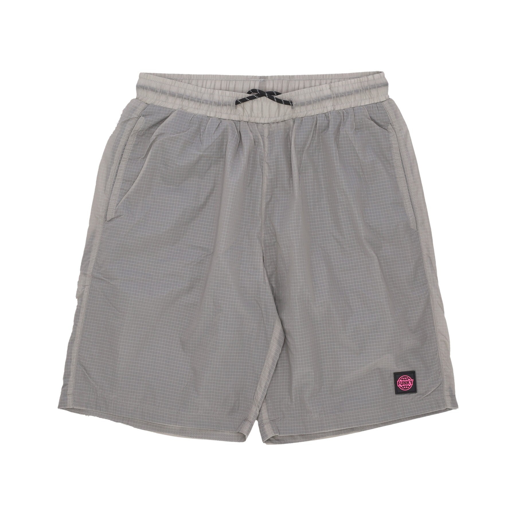 Pantalone Corto Uomo Hike Nylon Ripstop Shorts Grey FNKSS24702